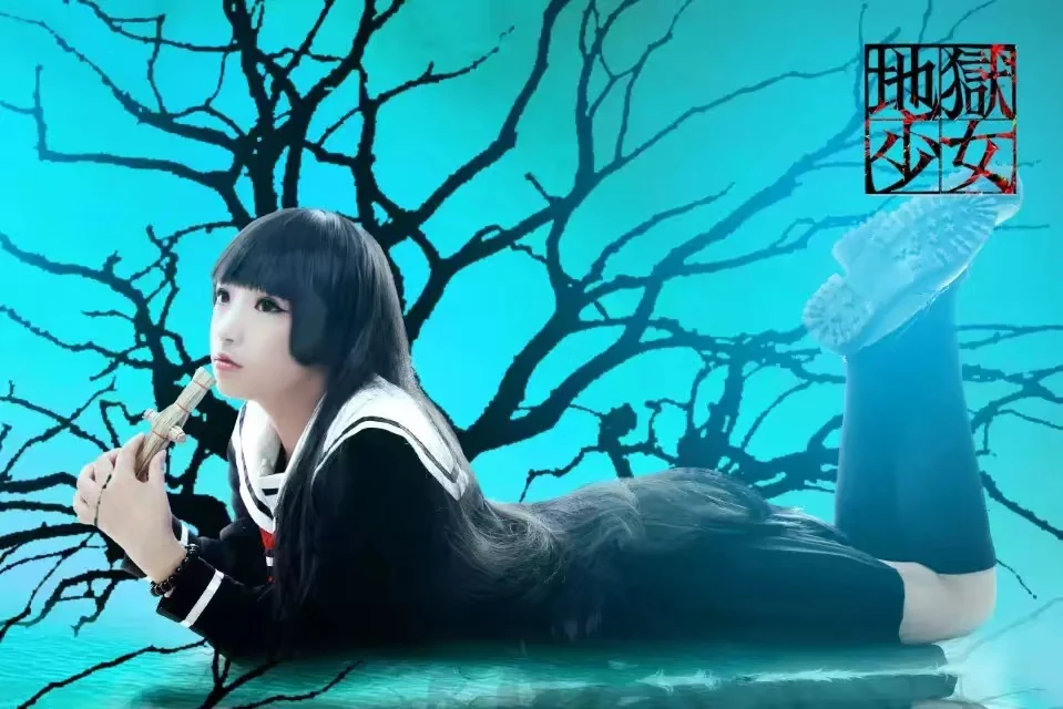 地狱少女阎魔爱COS写真,地狱天堂，一念之间