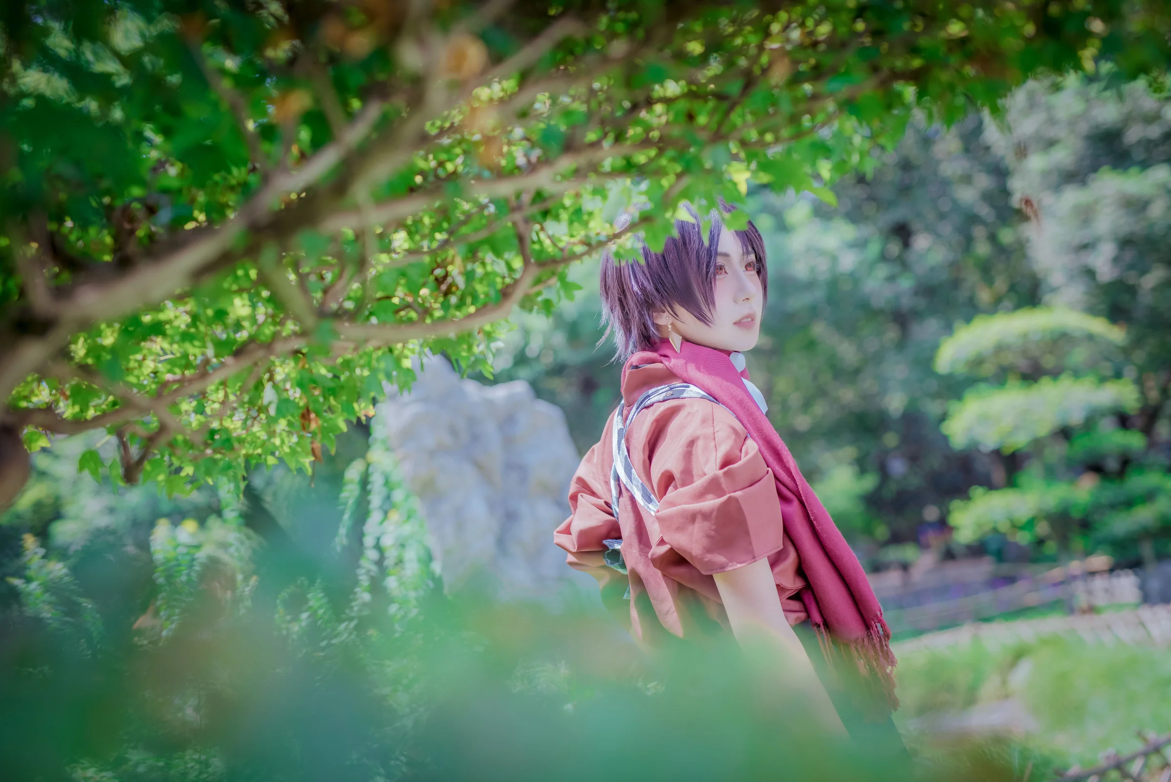 刀剑乱舞加州清光COS写真