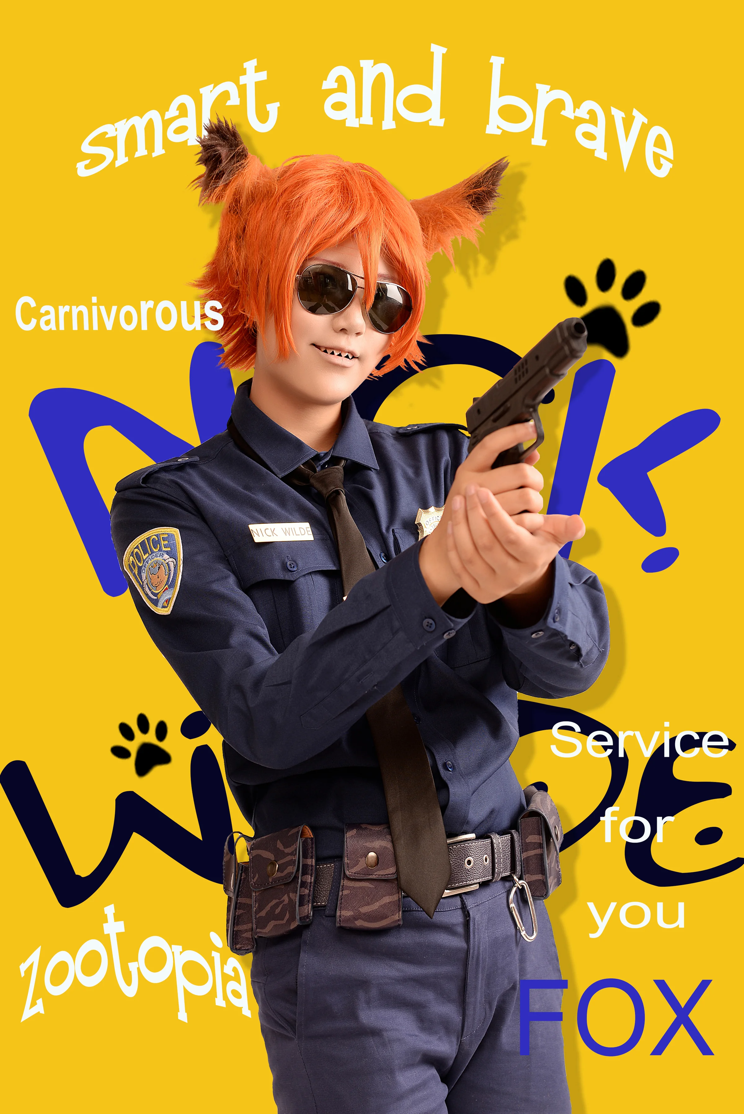 疯狂动物城 尼克COS写真
