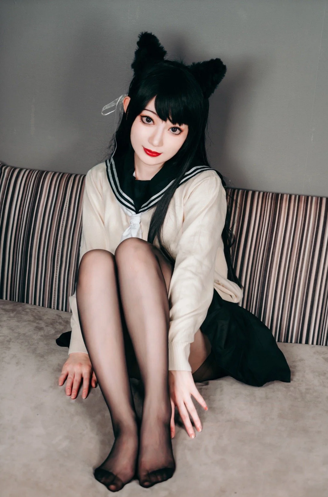 《碧蓝航线》爱宕COS写真