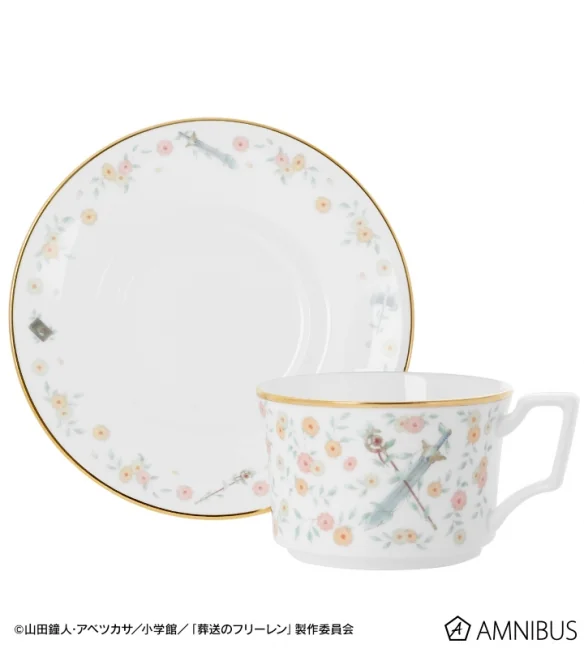 《葬送的芙莉莲》× NORITAKE 联名陶瓷茶具组上线｜高清图片集