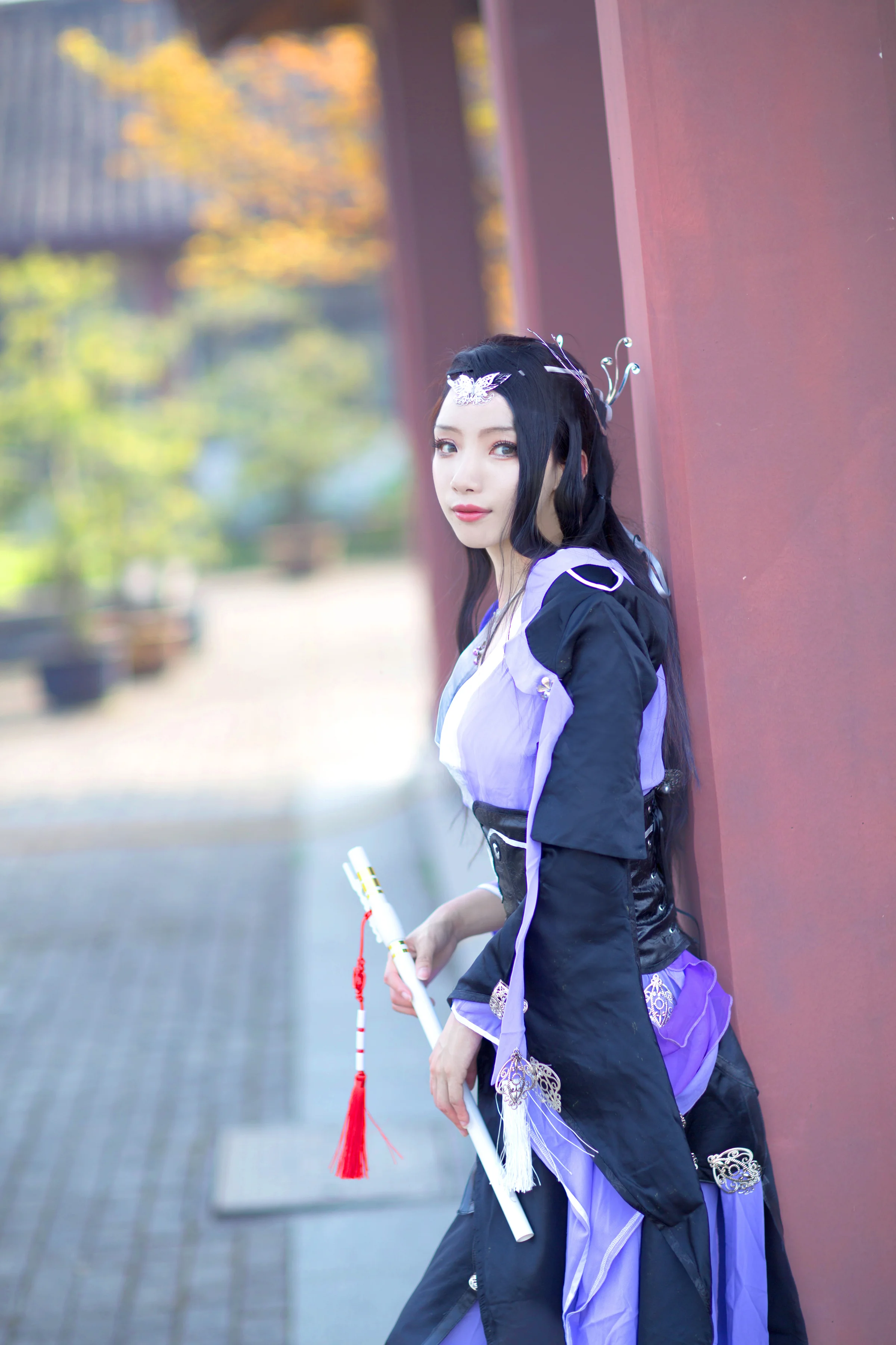 万花COS写真 山那头的花姐姐