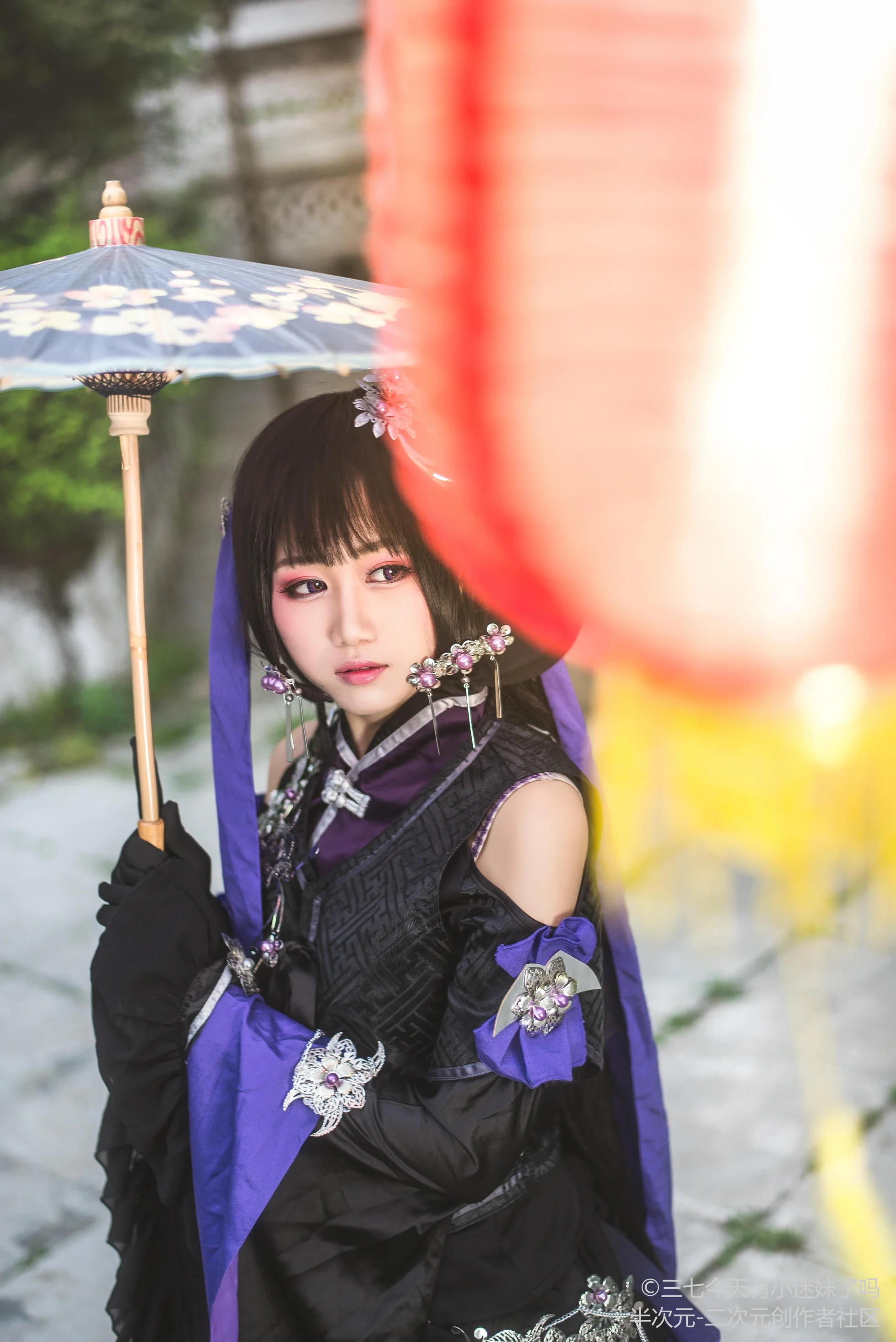 剑侠情缘网络版叁 定国花萝 COS写真