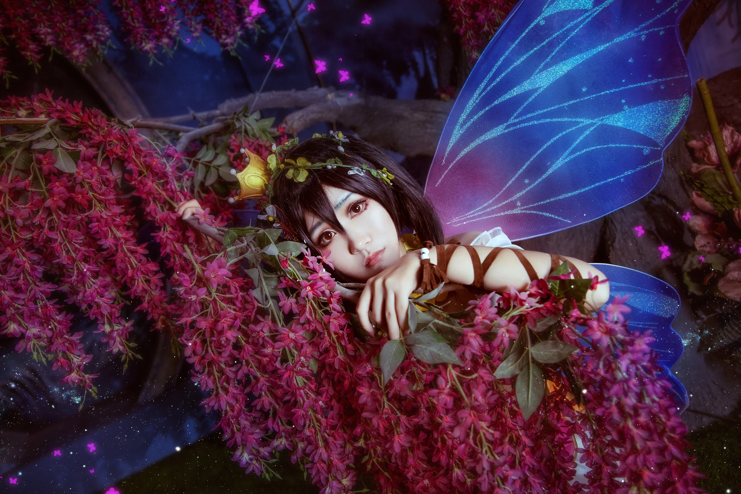 LL花妖精觉醒妮可COS写真