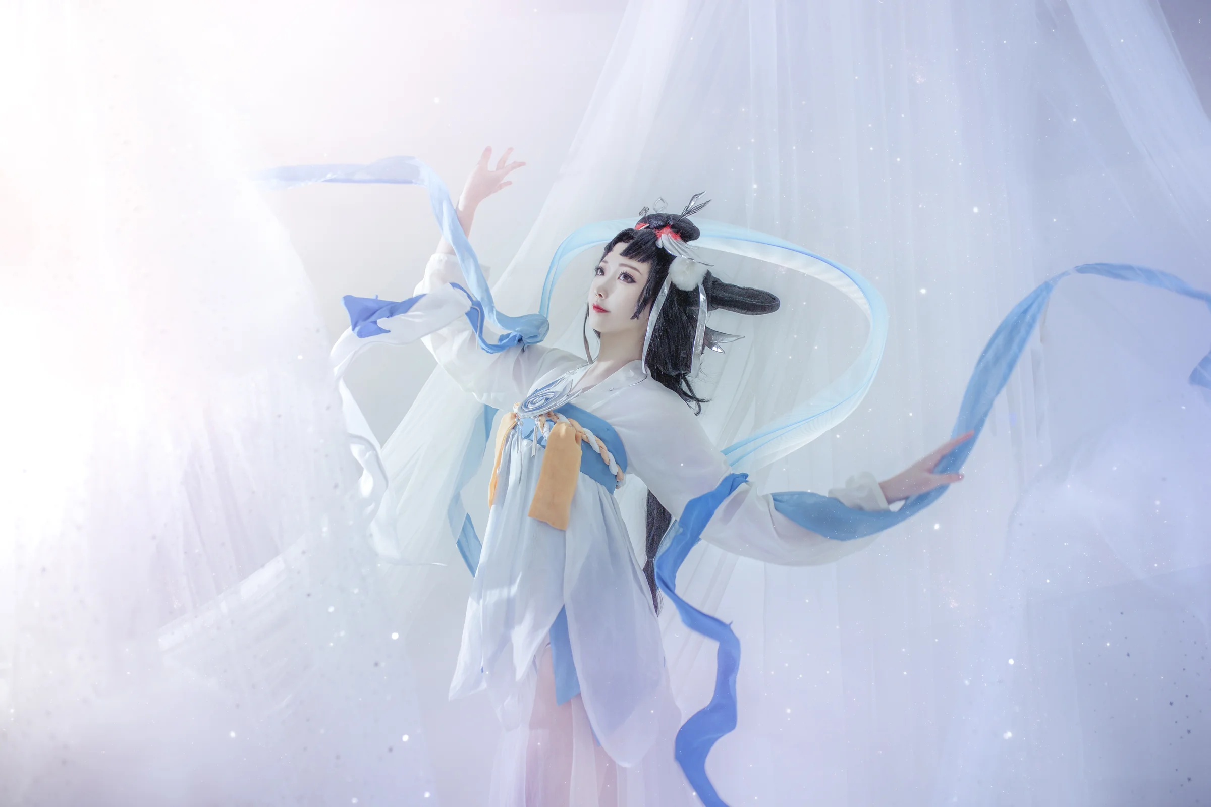 《王者荣耀》嫦娥如梦令COS写真
