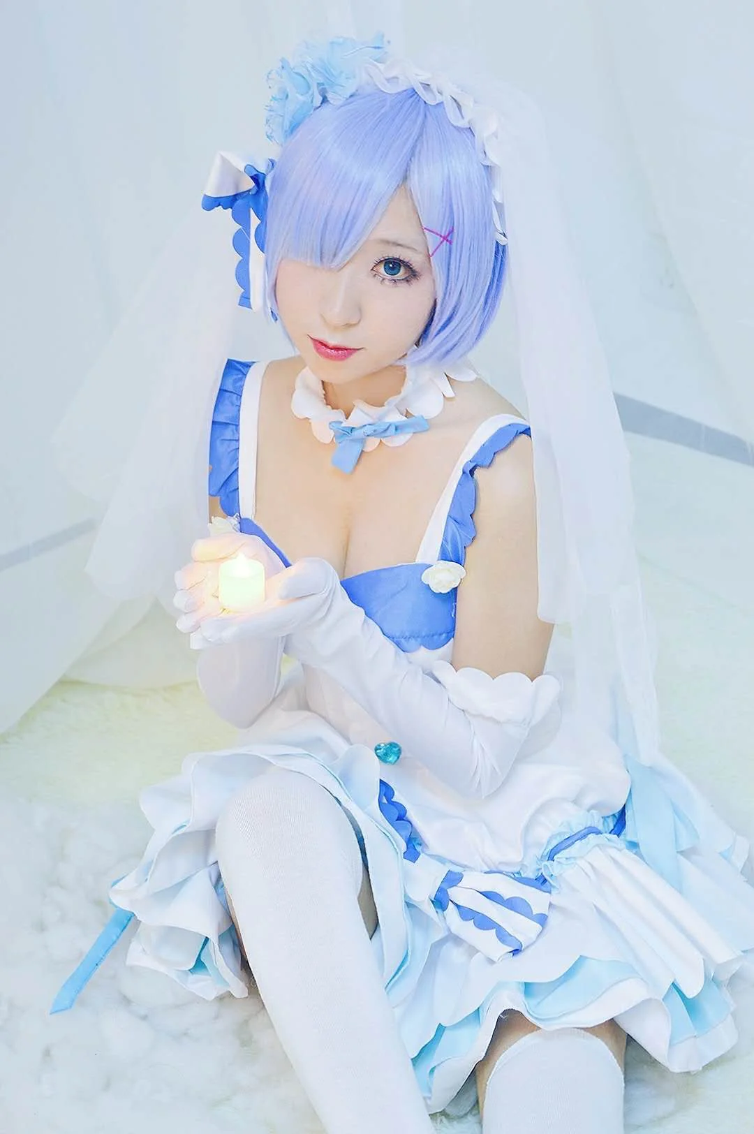 蕾姆婚纱COS写真