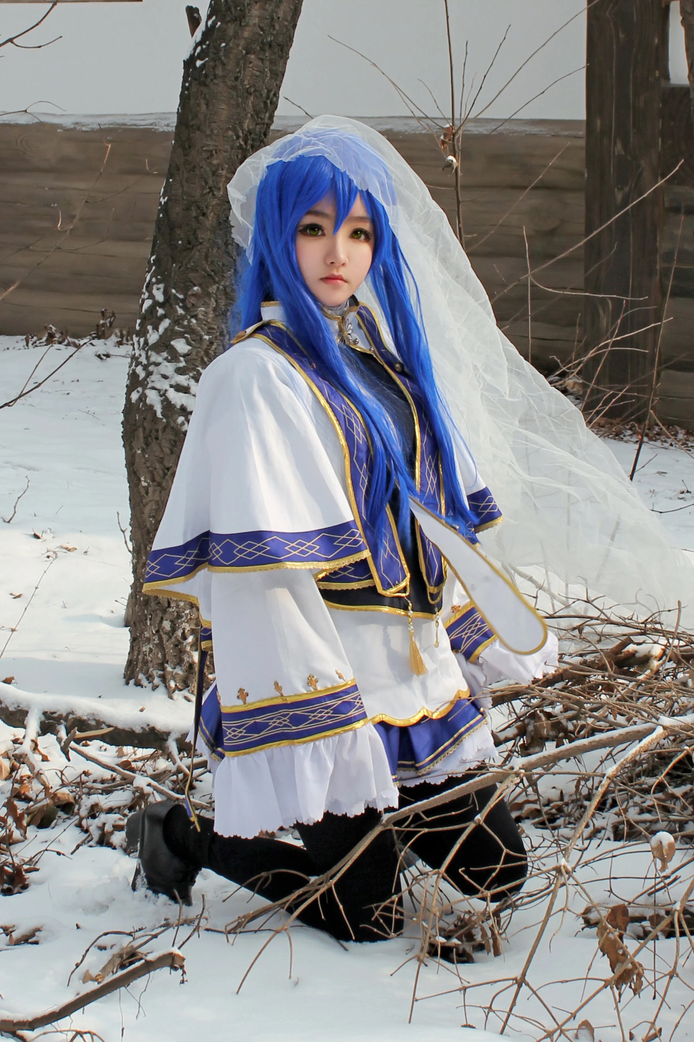 TYA事务所 LOVELIVE 园田海未 修女COS写真