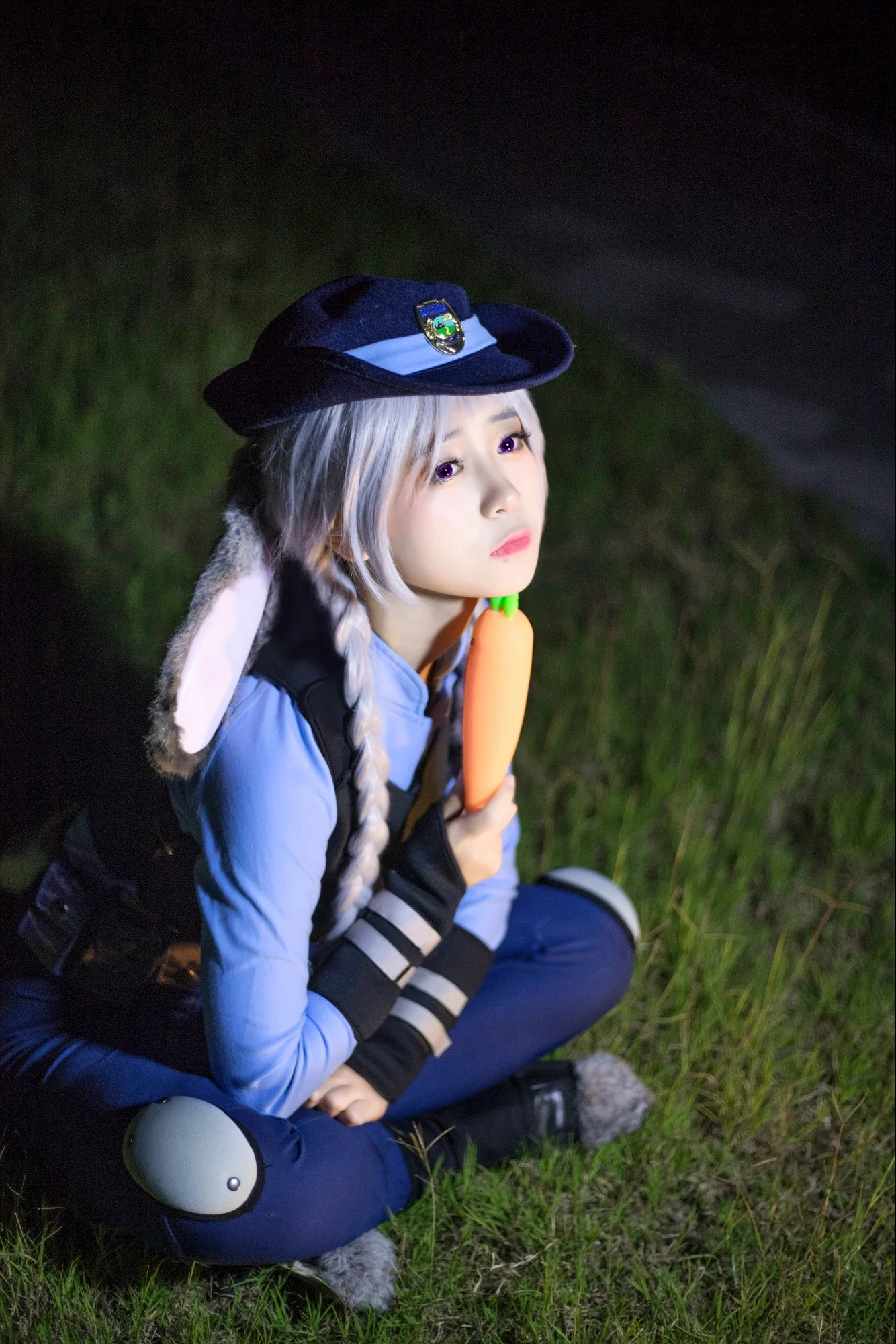疯狂动物城 朱迪拟人COS写真