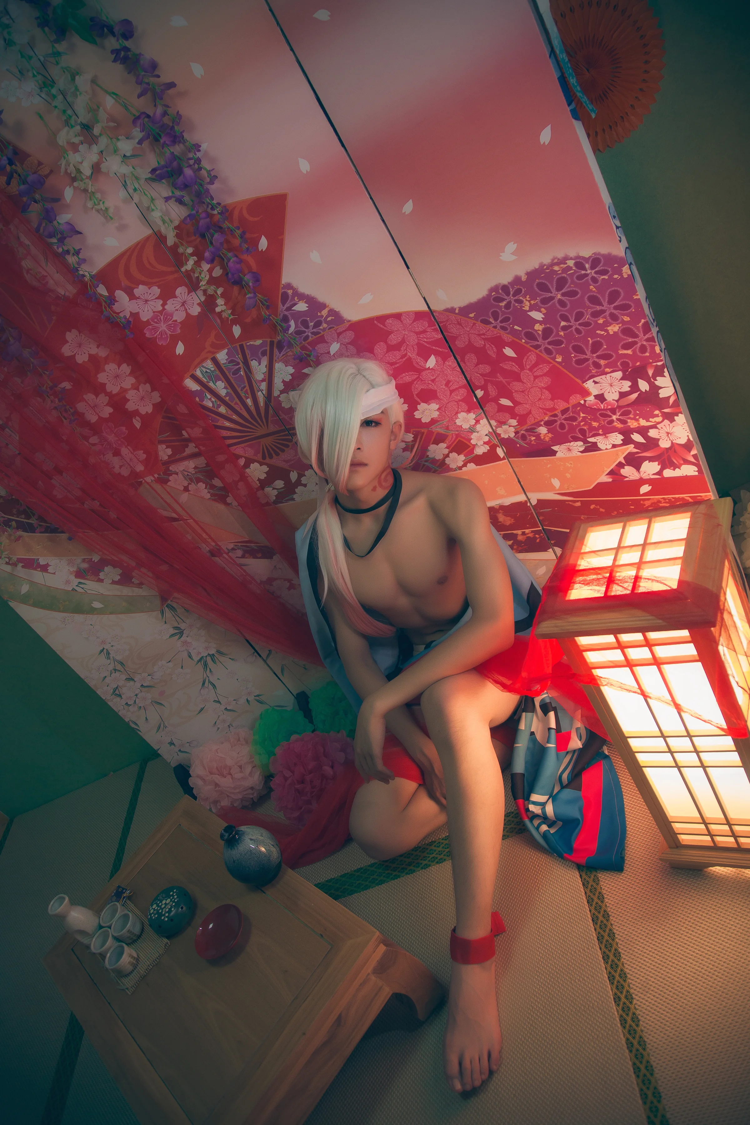 一目连般若阴阳师COS写真