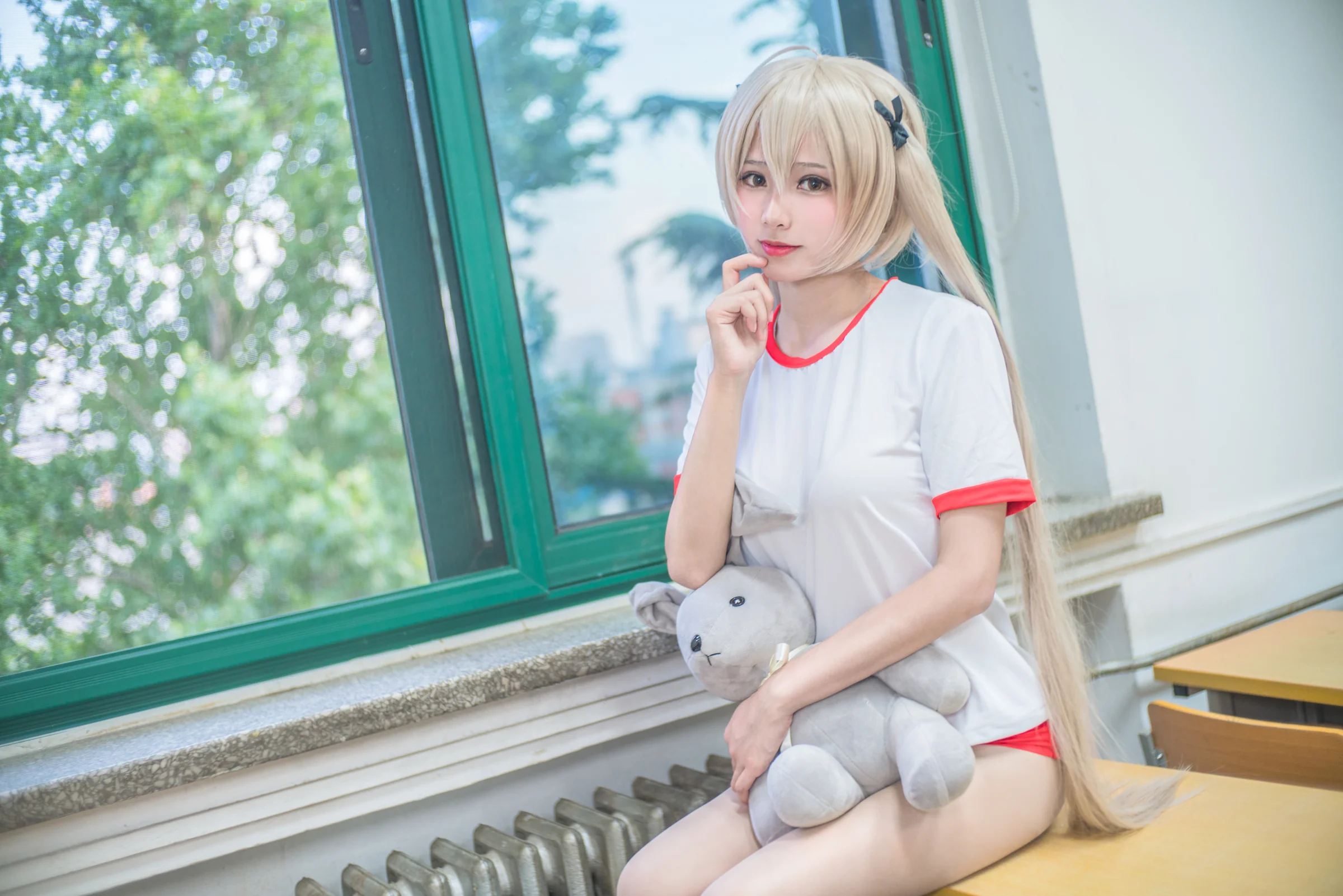 缘之空穹妹体操服COS写真