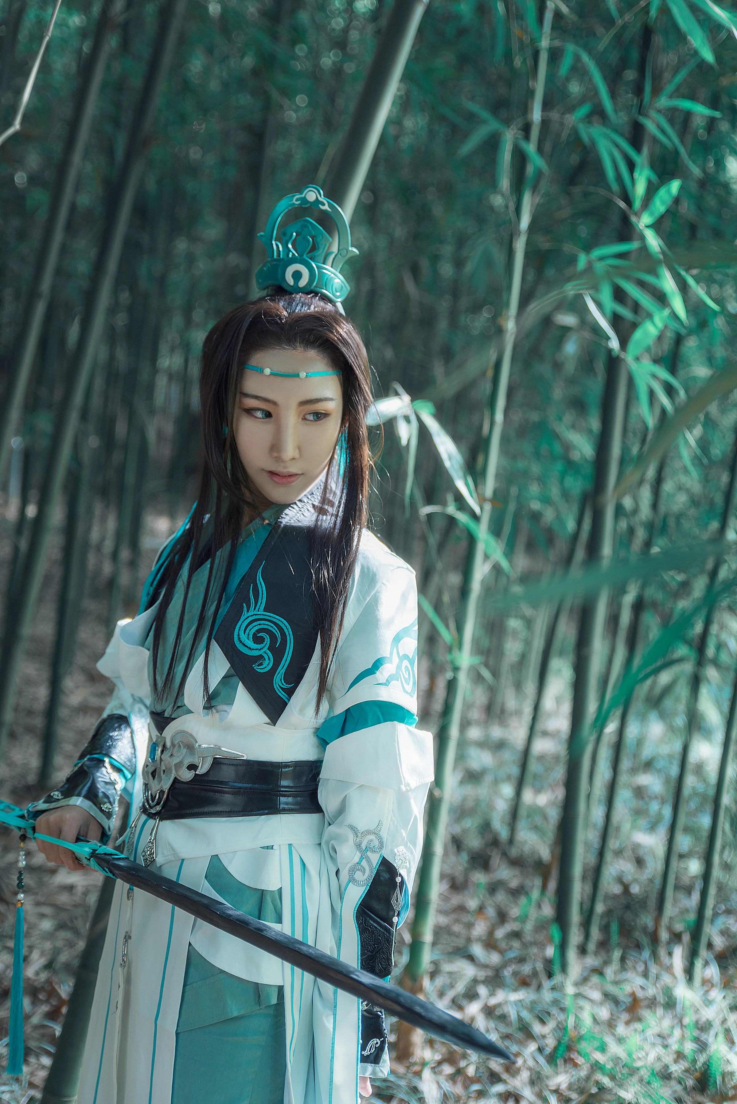 基三 雪河成男COS写真