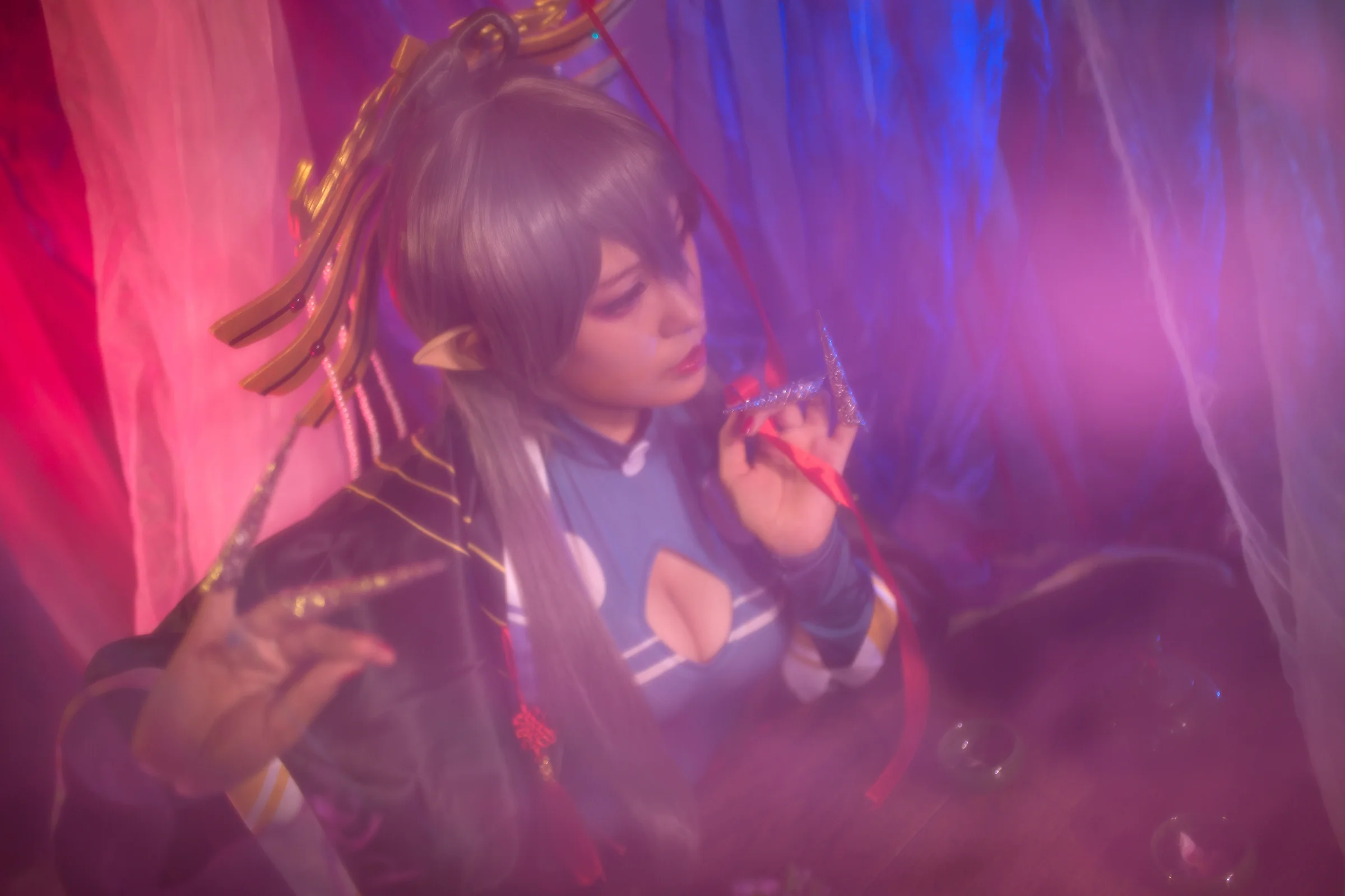 亡国祸水 洛天依COS写真