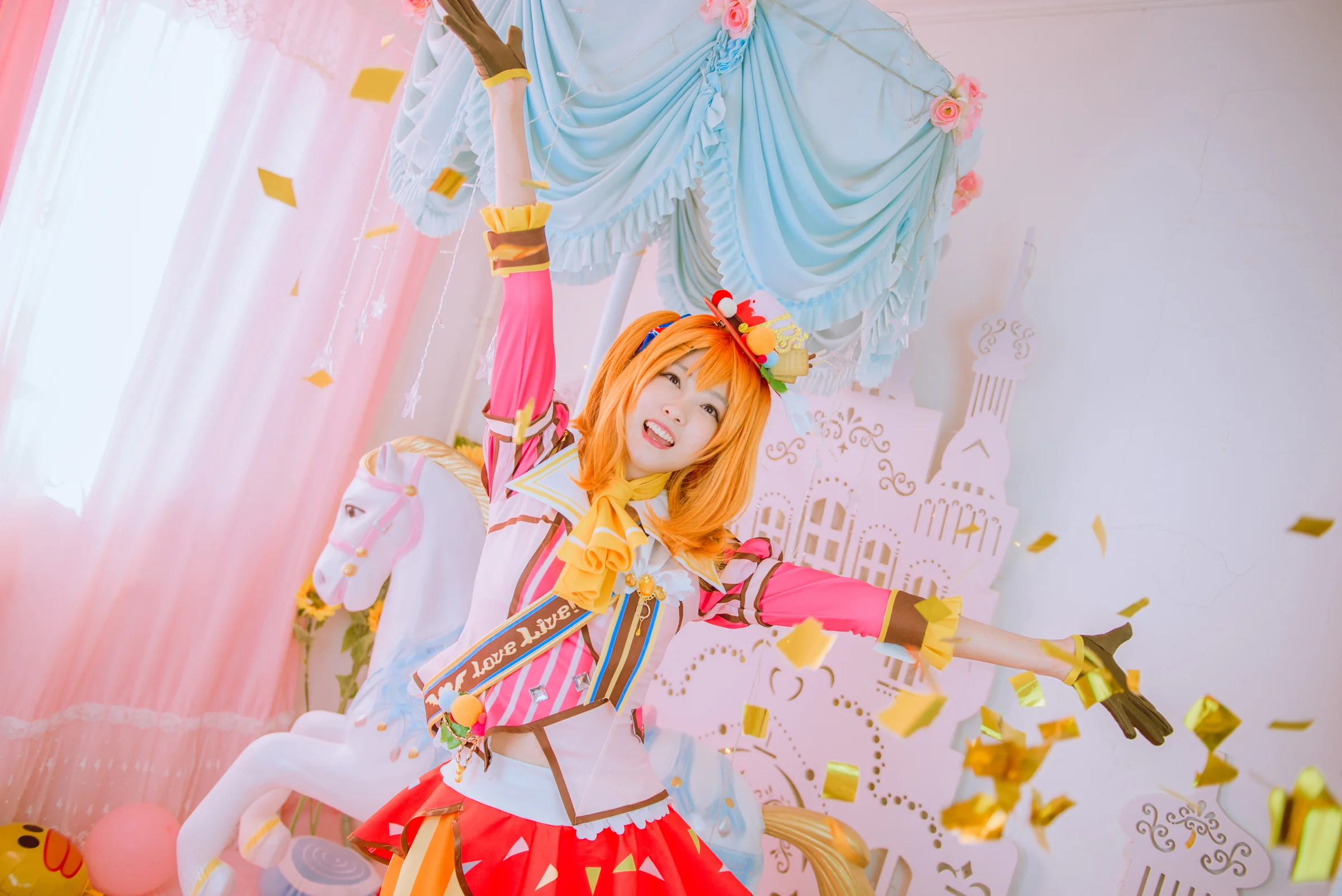 LoveLive！高坂穗乃果冰淇淋觉醒COS写真