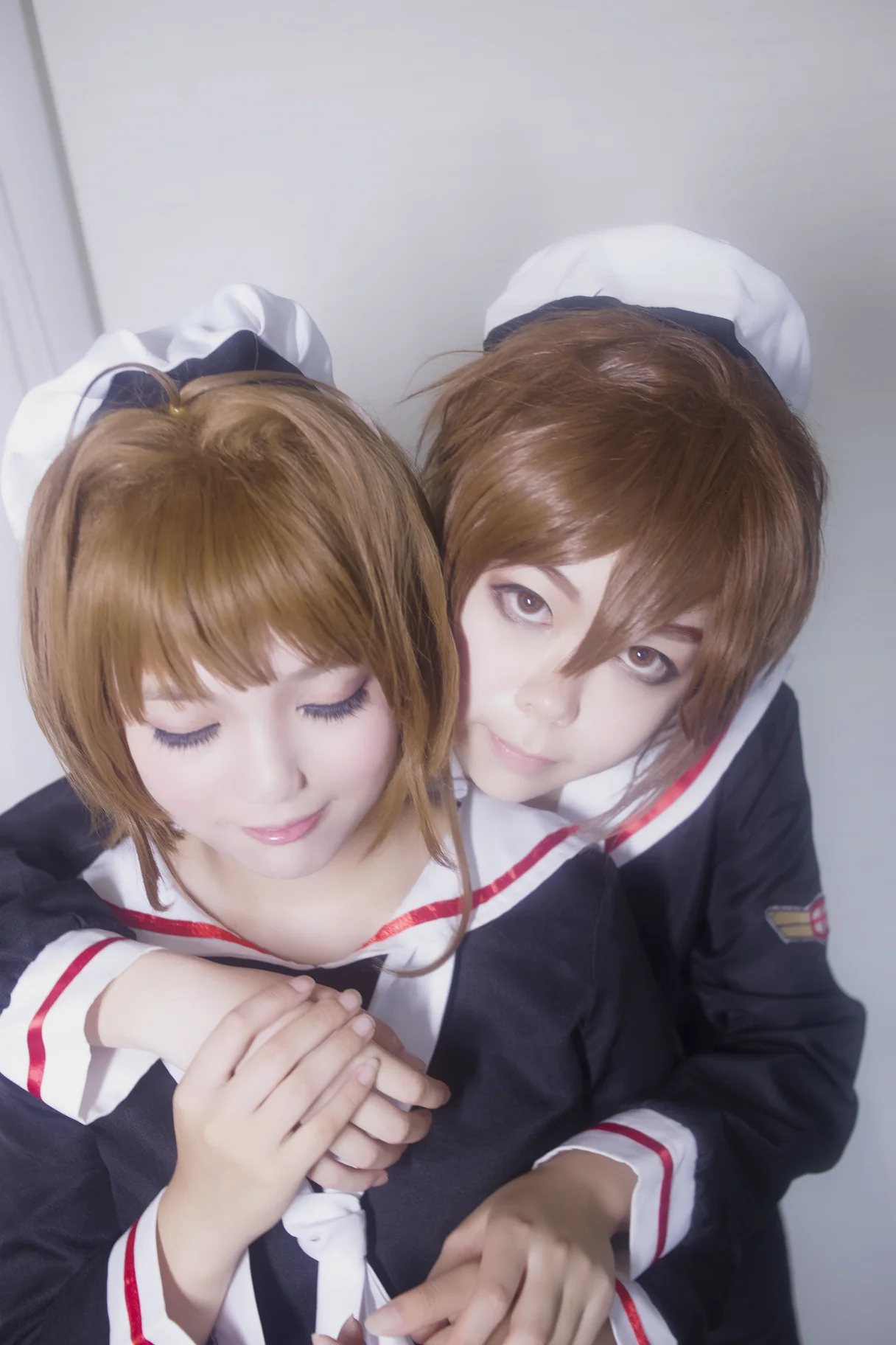 魔卡少女樱 小樱&小狼COS写真