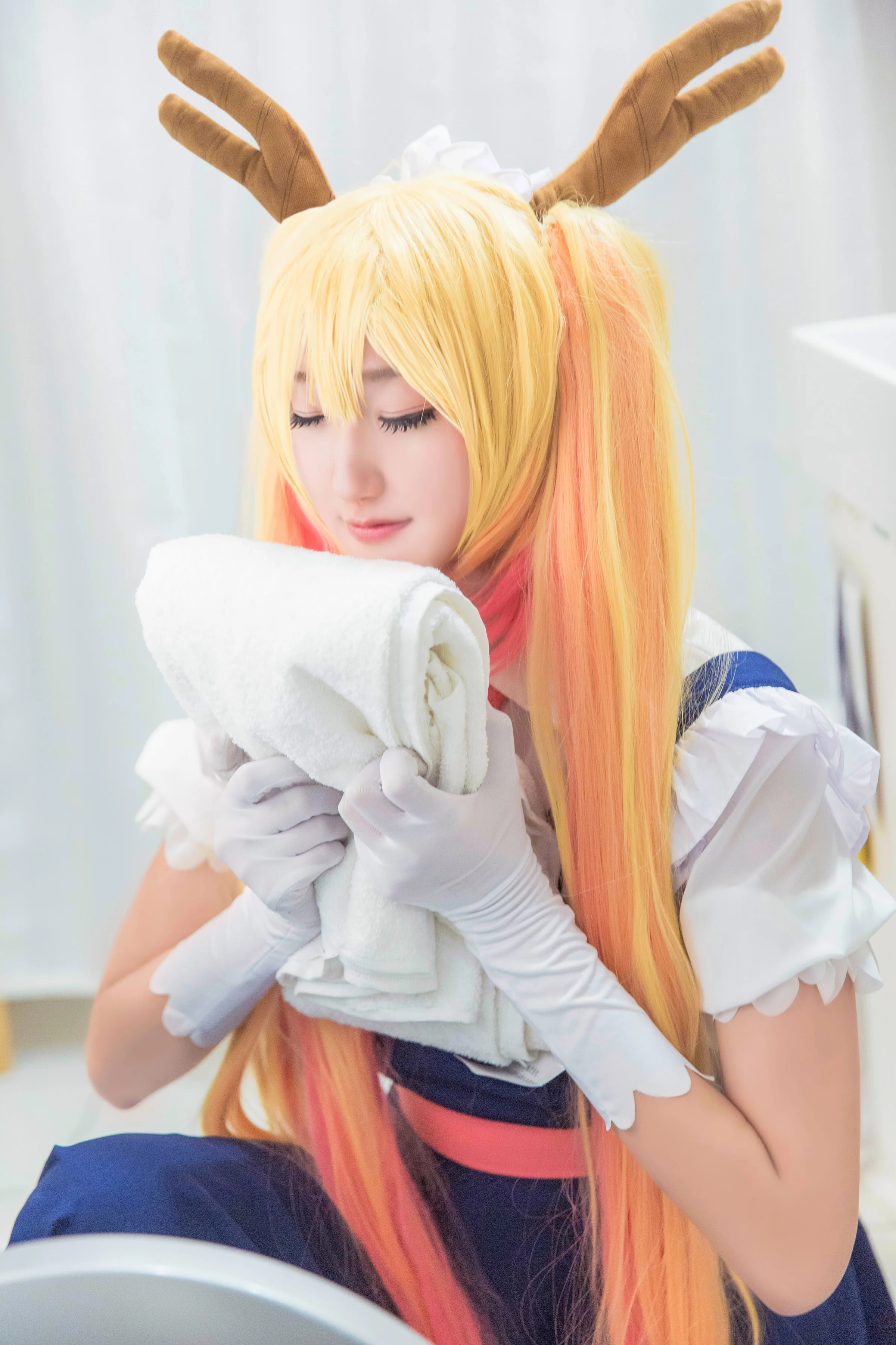 托尔sama COS写真，最喜欢小林啦！