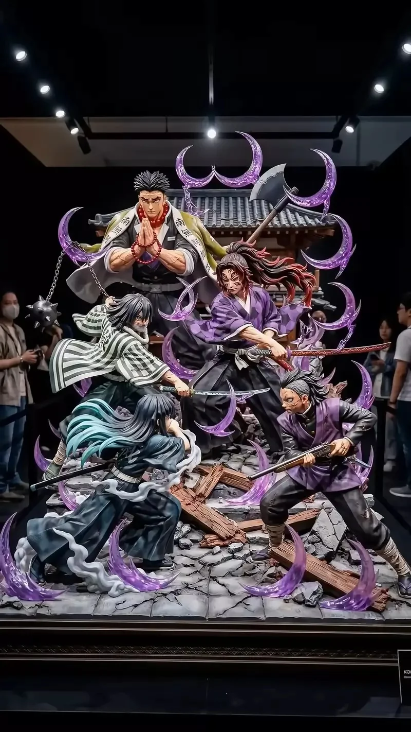 網友AI創作《鬼滅之刃》無限城篇展覽會 精采的各項展示讓人真的想去逛一逛｜高清图片集