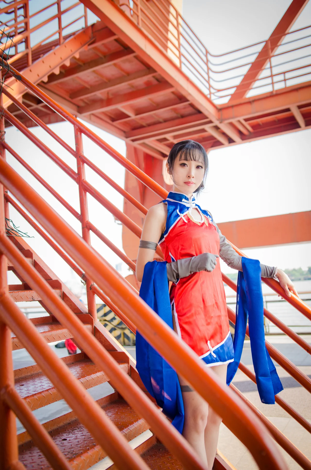 战舰少女逸仙COS写真