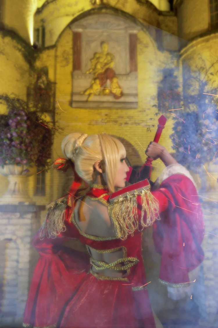 fate/grand order尼禄COS写真