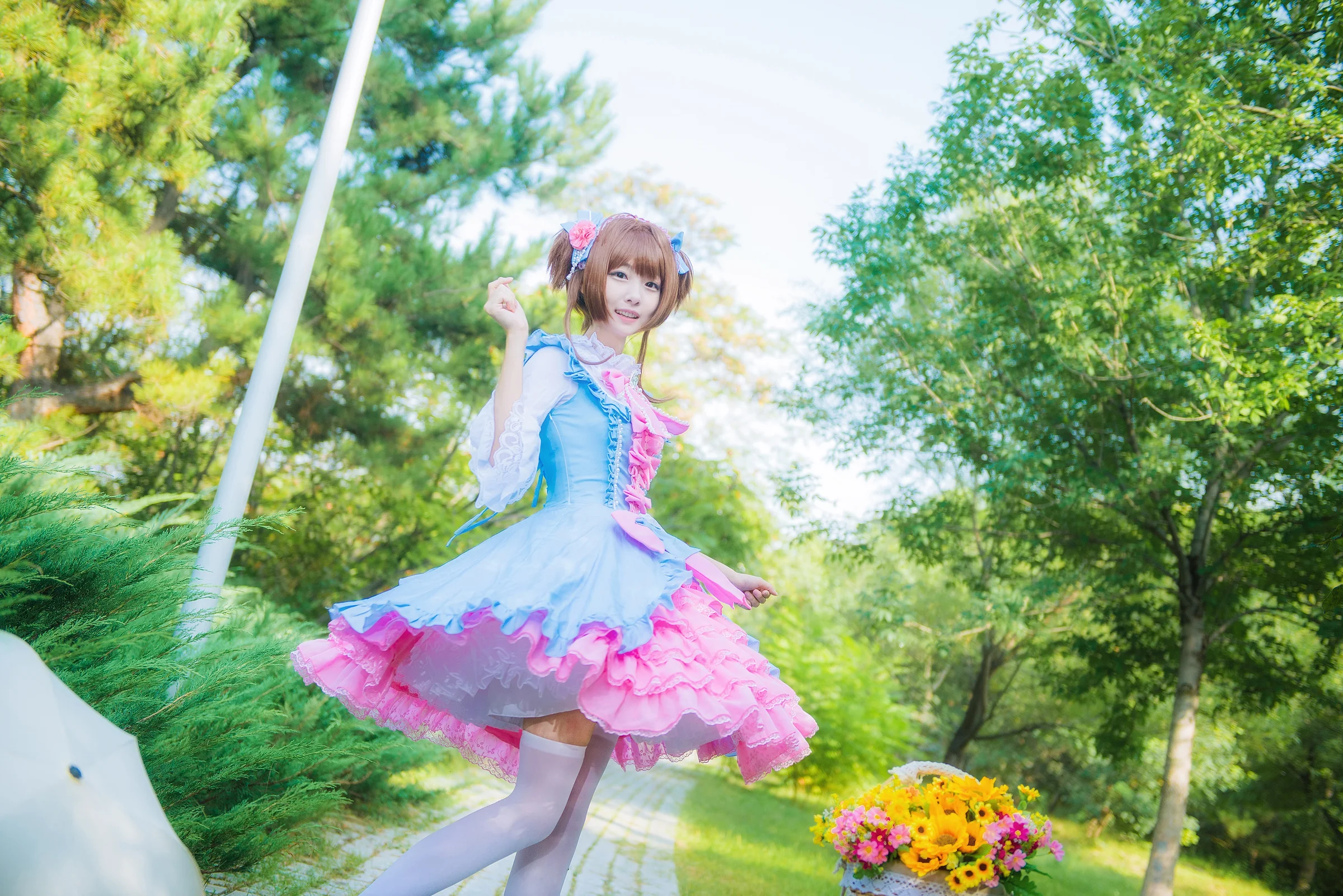 魔卡少女樱 小樱下午茶COS写真