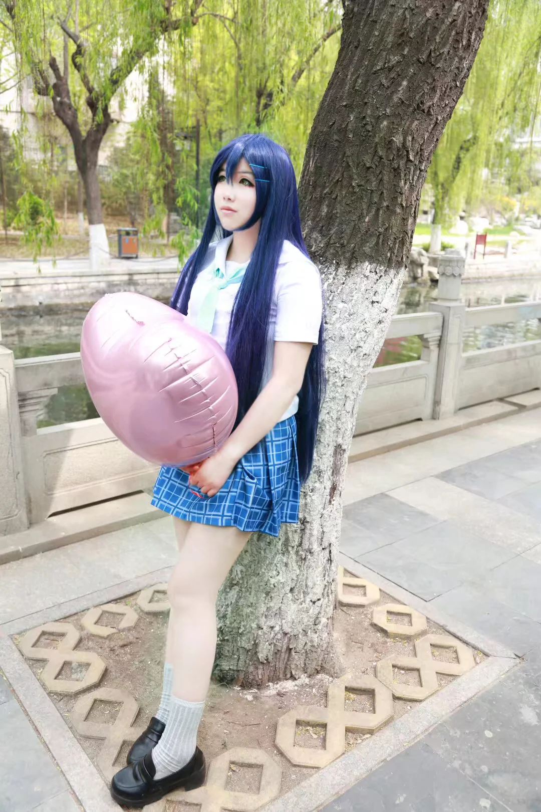 Lovelive！园田海未海军未觉醒COS写真
