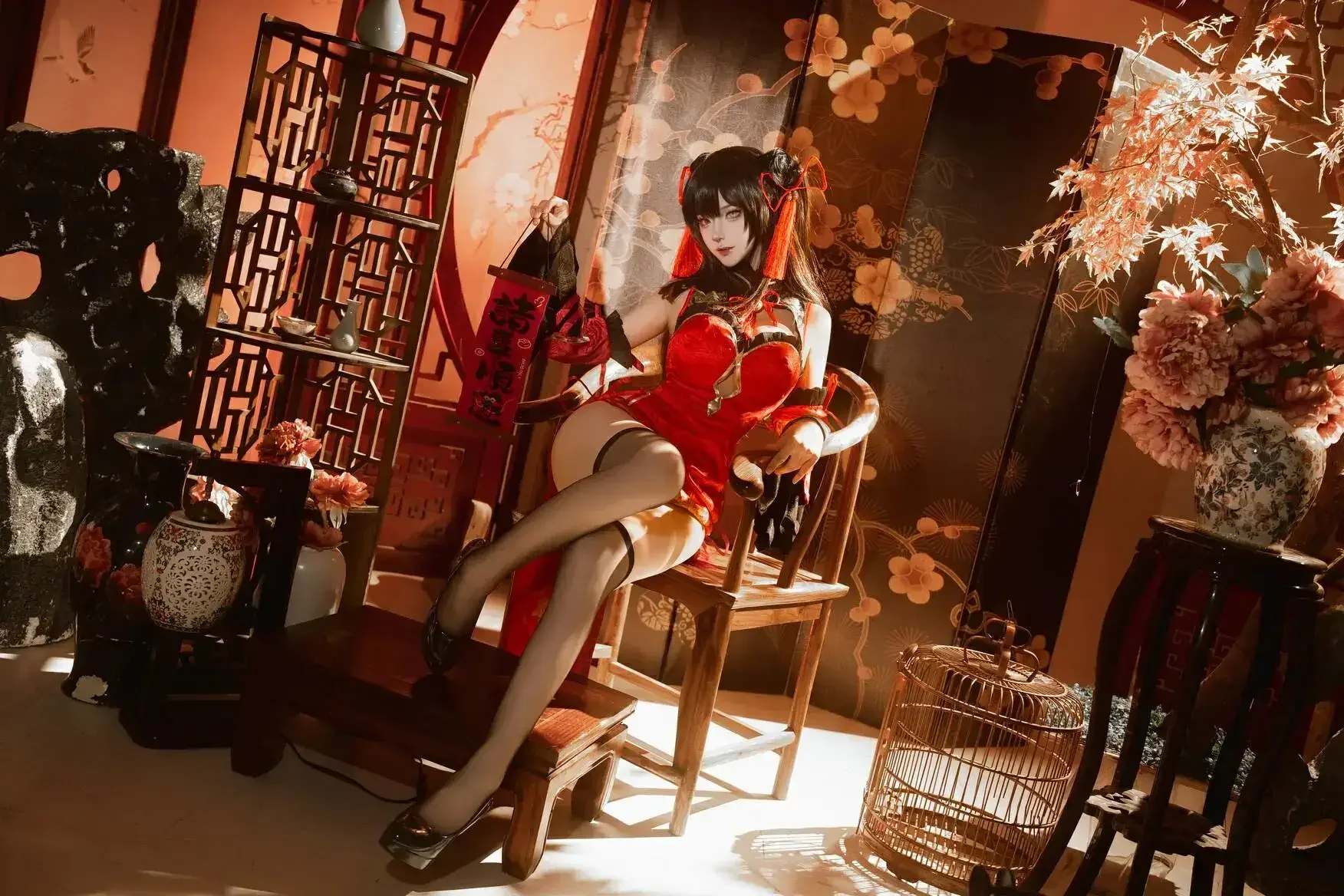 Seya-狮砸 – 2025年01月限定 狂三旗袍｜高清图片集
