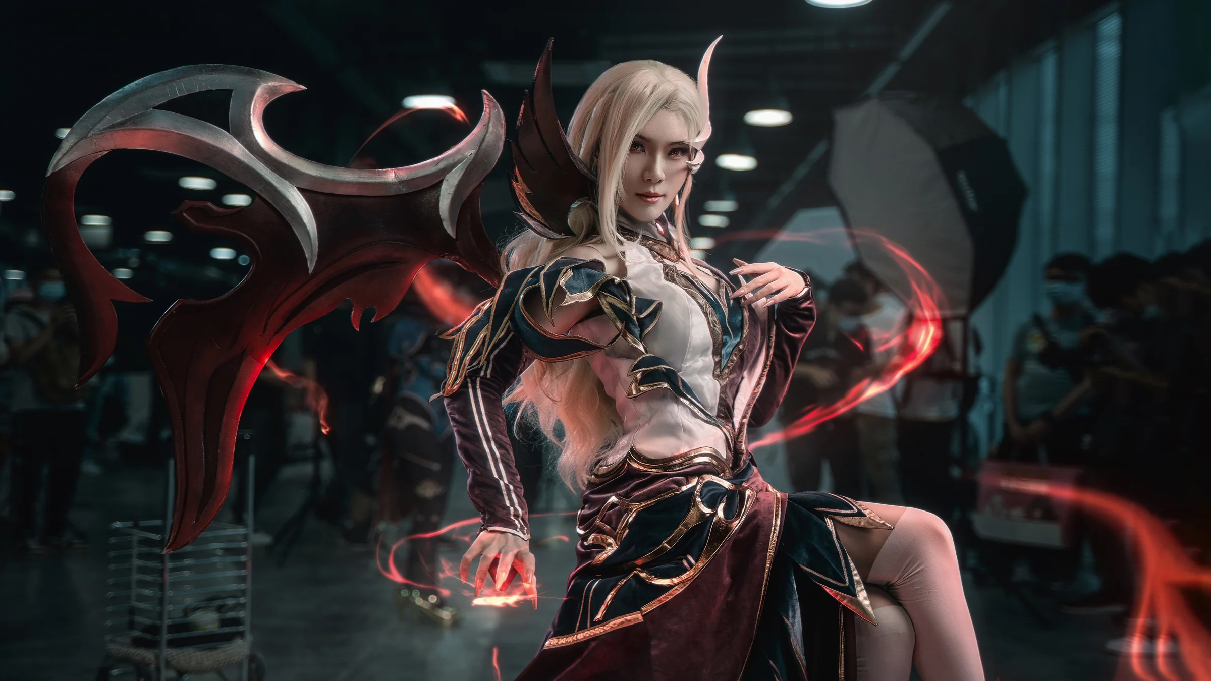 【场照】英雄联盟 至尊魔女莫甘娜｜高清图片集