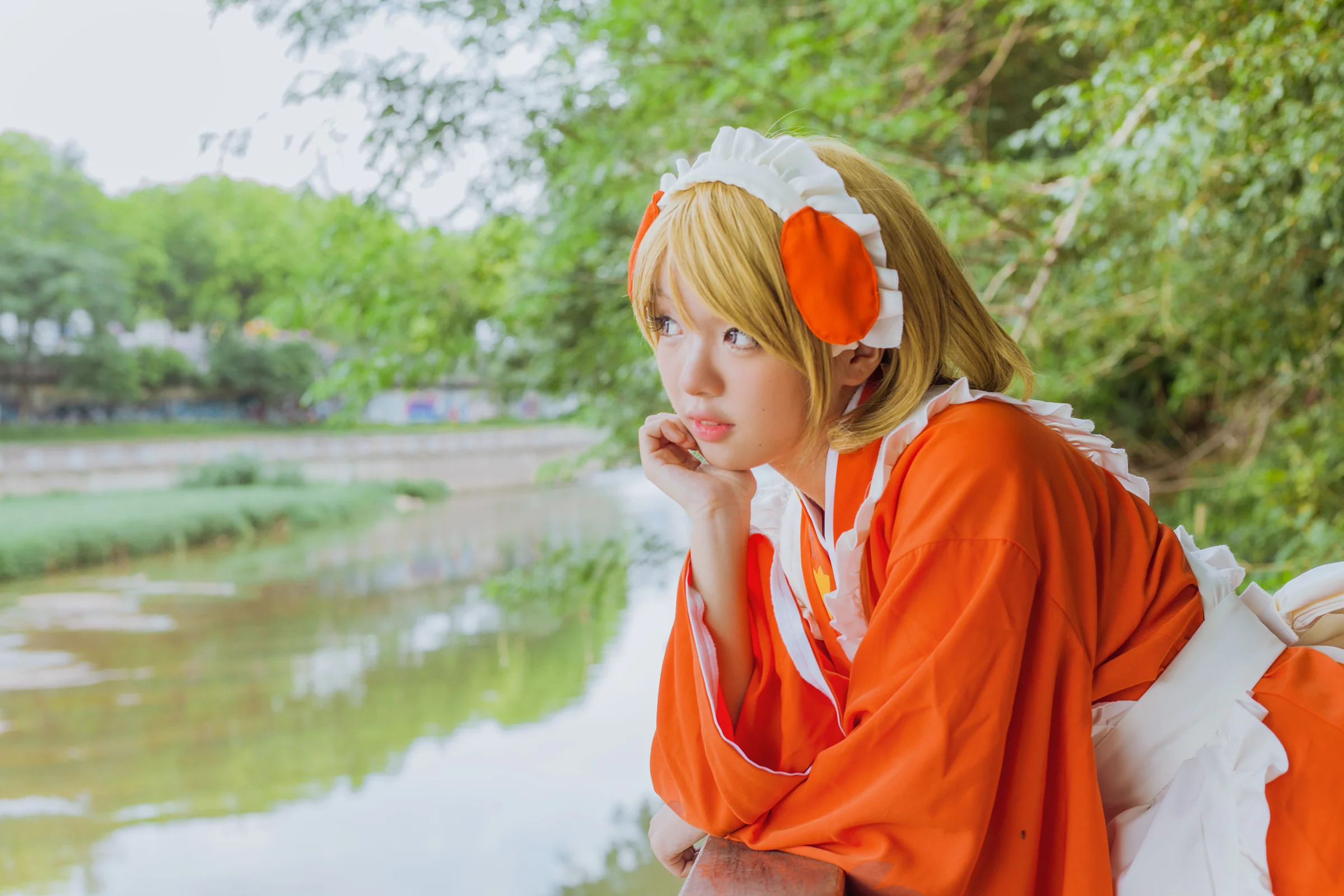 【love live!】小泉花阳枫叶和服COS写真