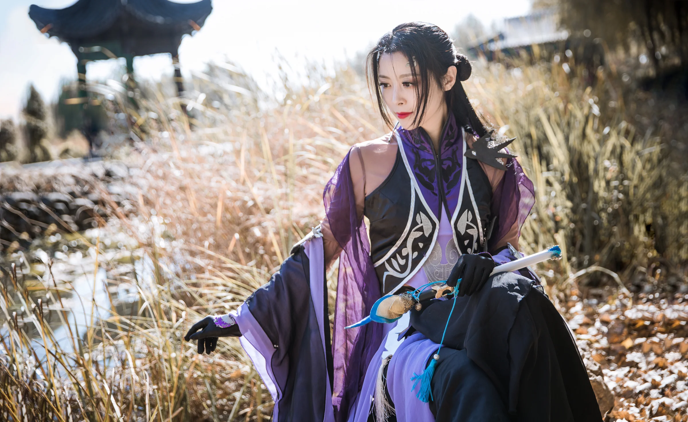 剑网三儒风万花成女COS写真
