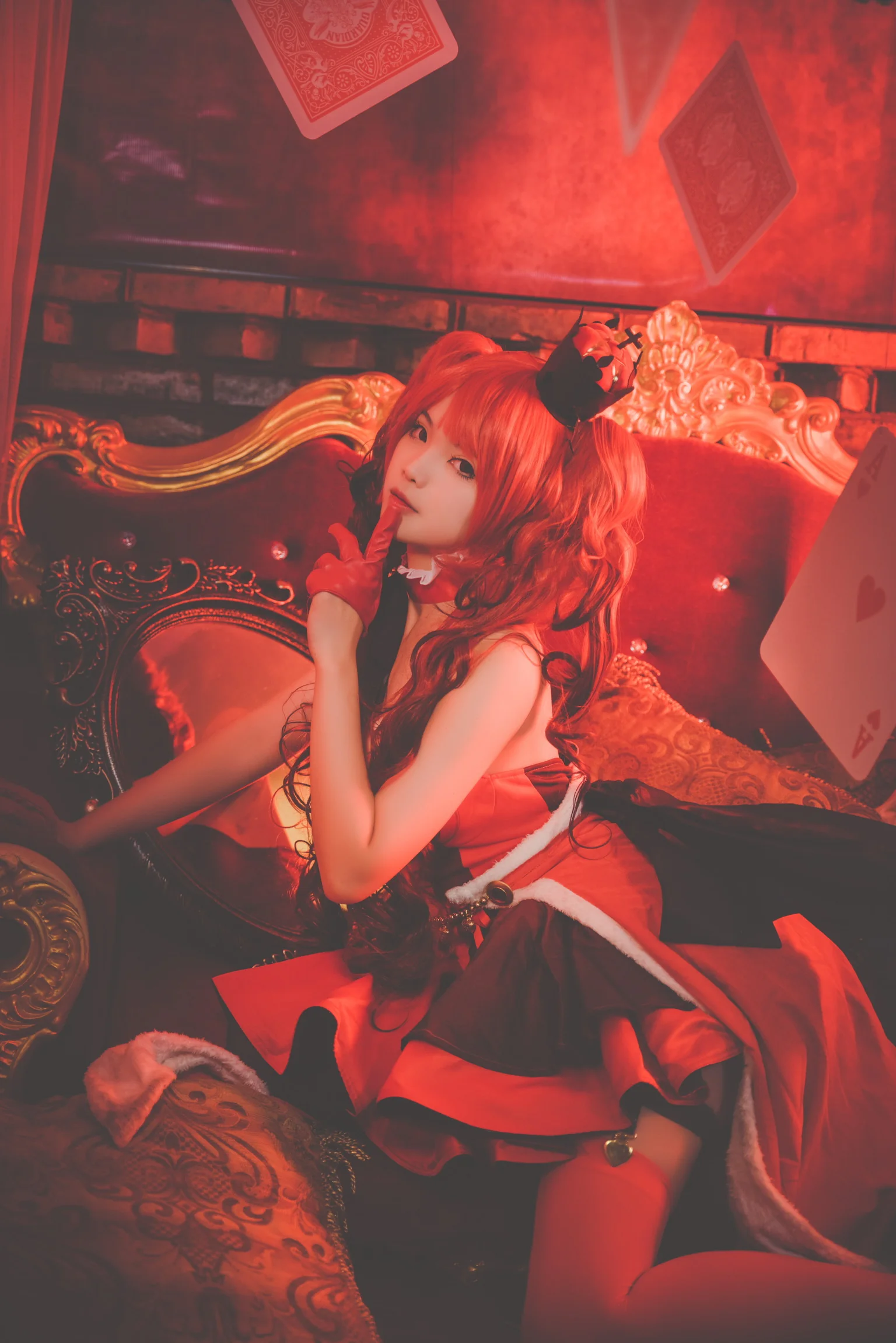 童话another系列红心女王COS写真