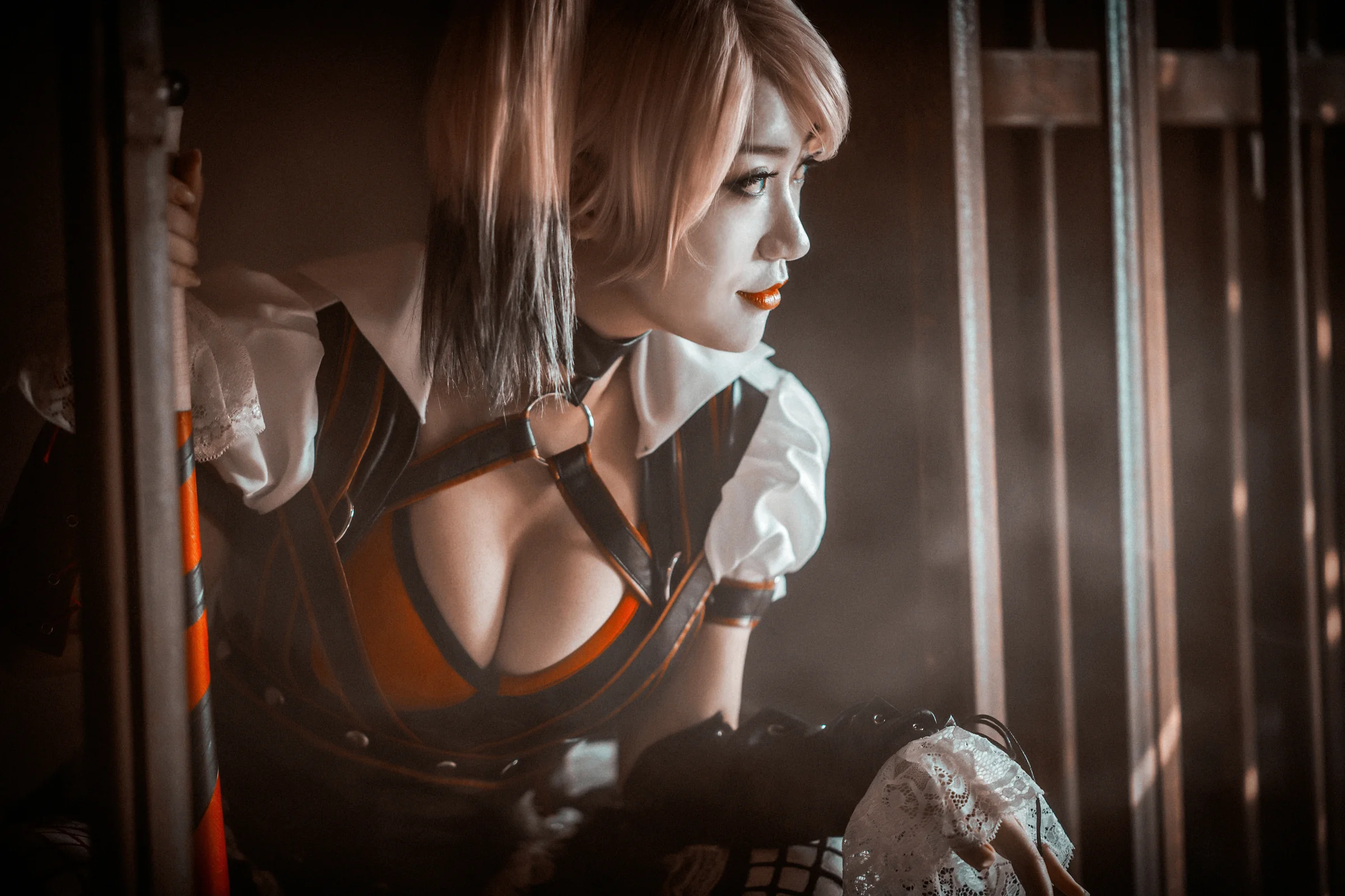 阿卡姆骑士小丑女COS写真