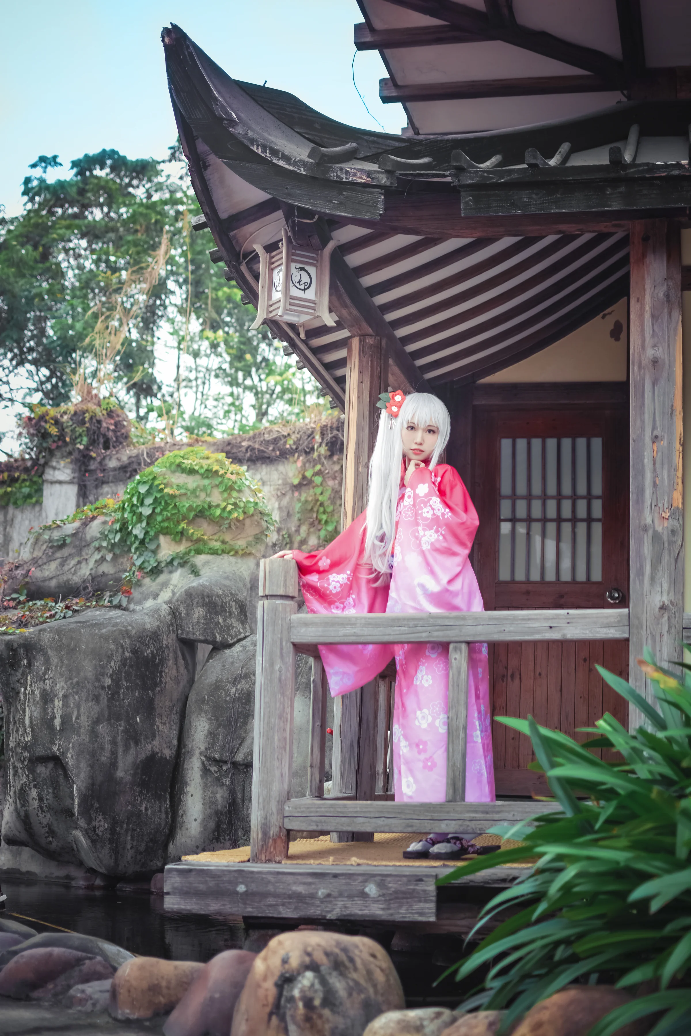 和泉纱雾COS写真 和服尽显温柔