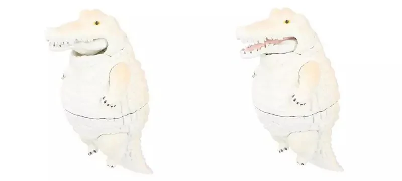 扭蛋商品《PukaPuka 胖鱷魚》可以浮在水面上圓滾滾的超可愛｜高清图片集