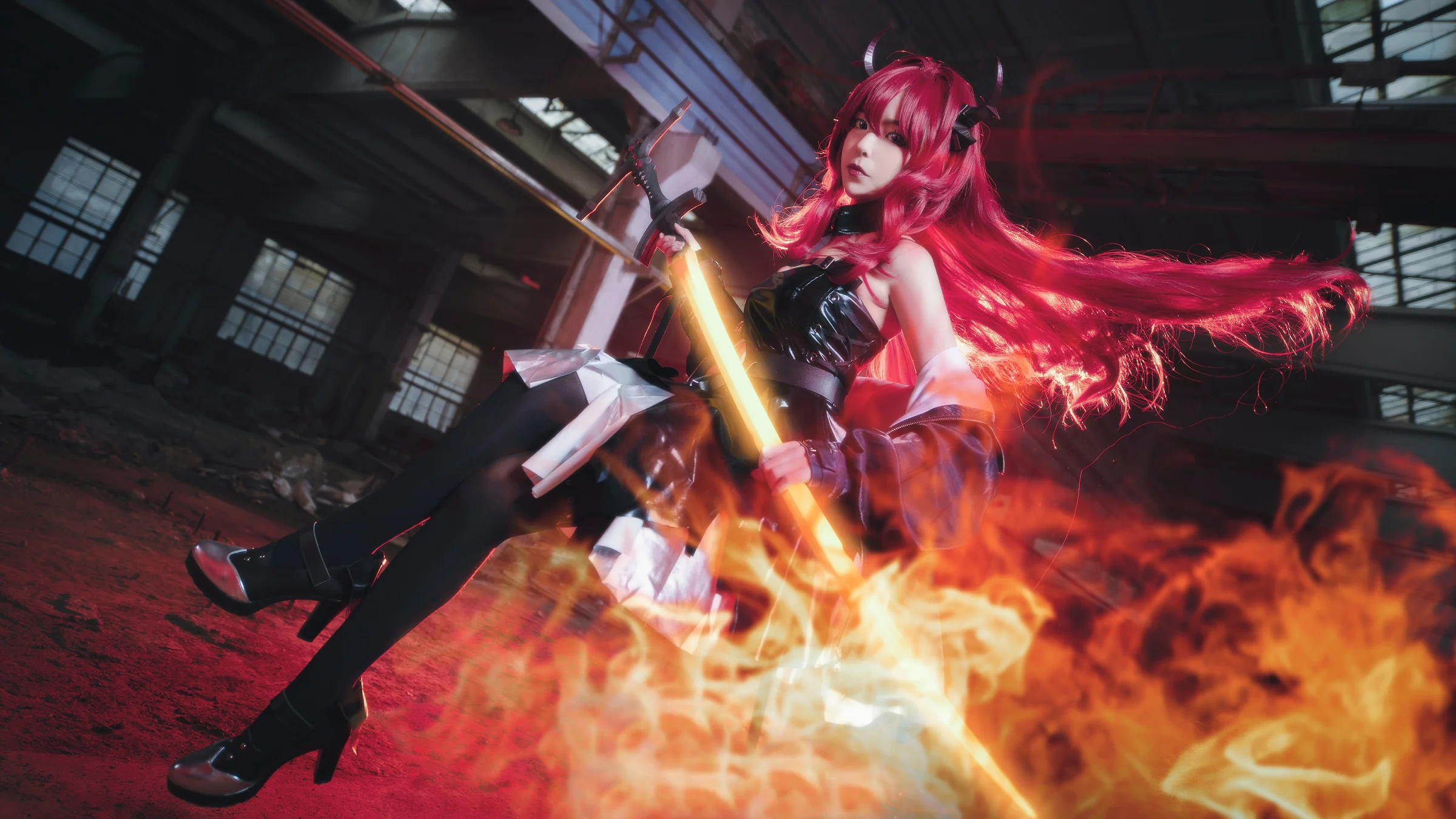 明日方舟 史尔特尔COS写真