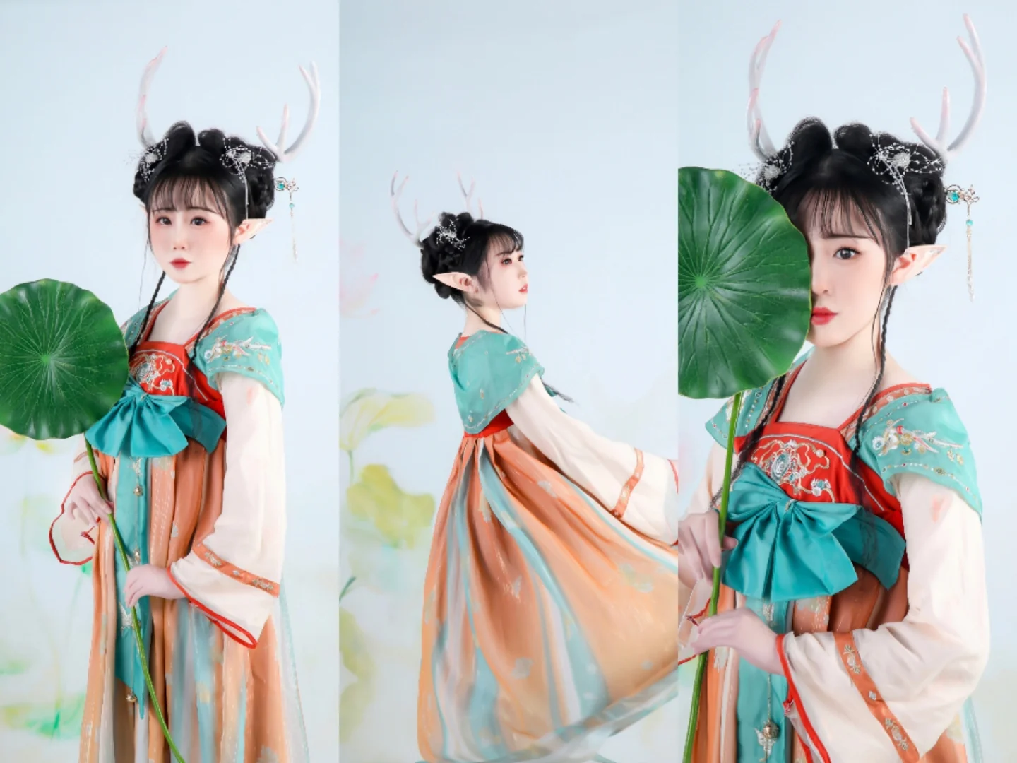 王者荣耀 瑶遇见神鹿COS写真