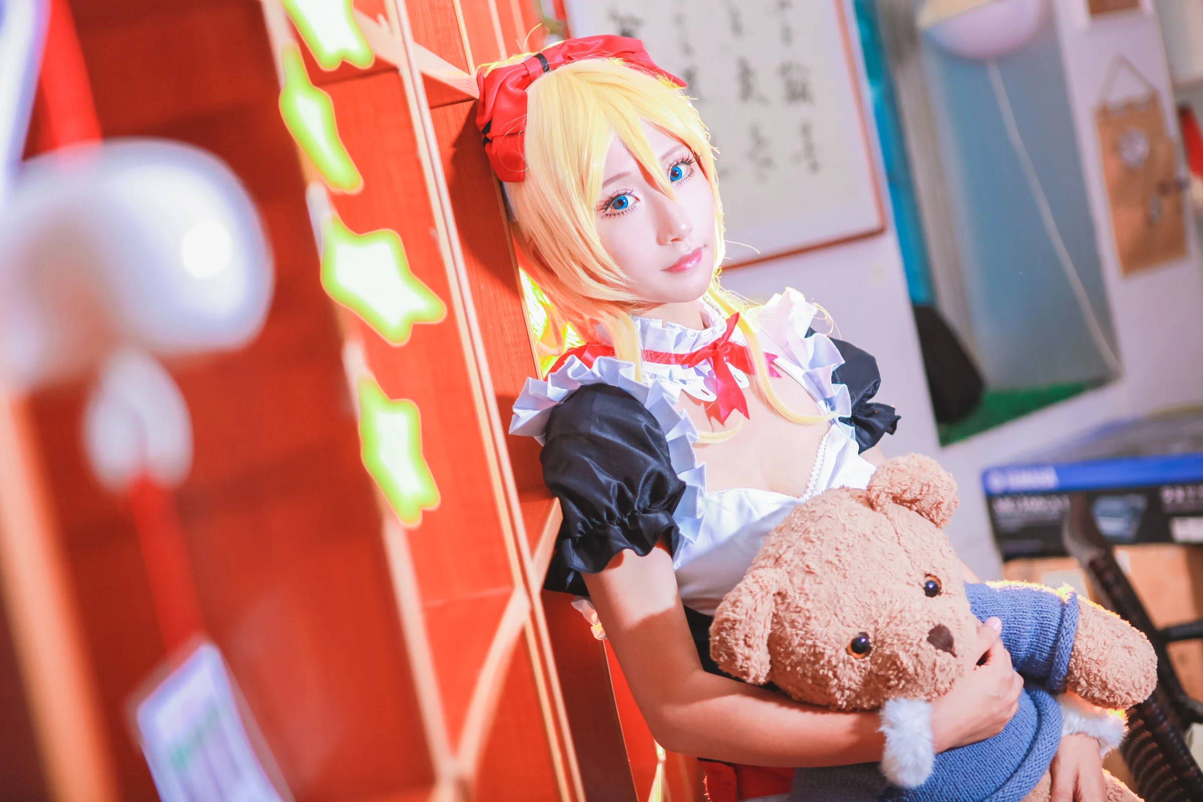 LOVELIVE绘里COS写真 满怀爱意接近中