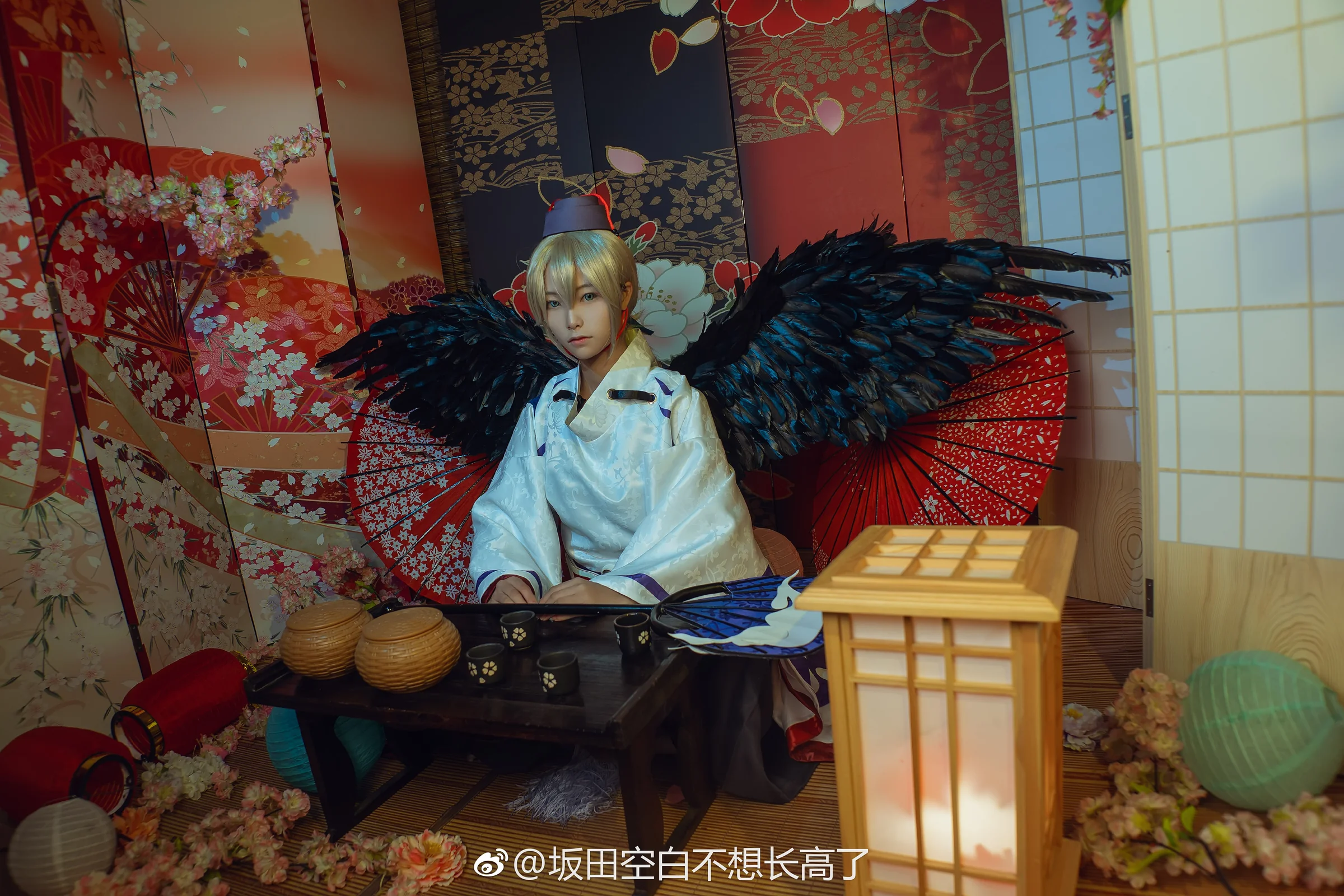 阴阳师手游 少羽大天狗COS写真