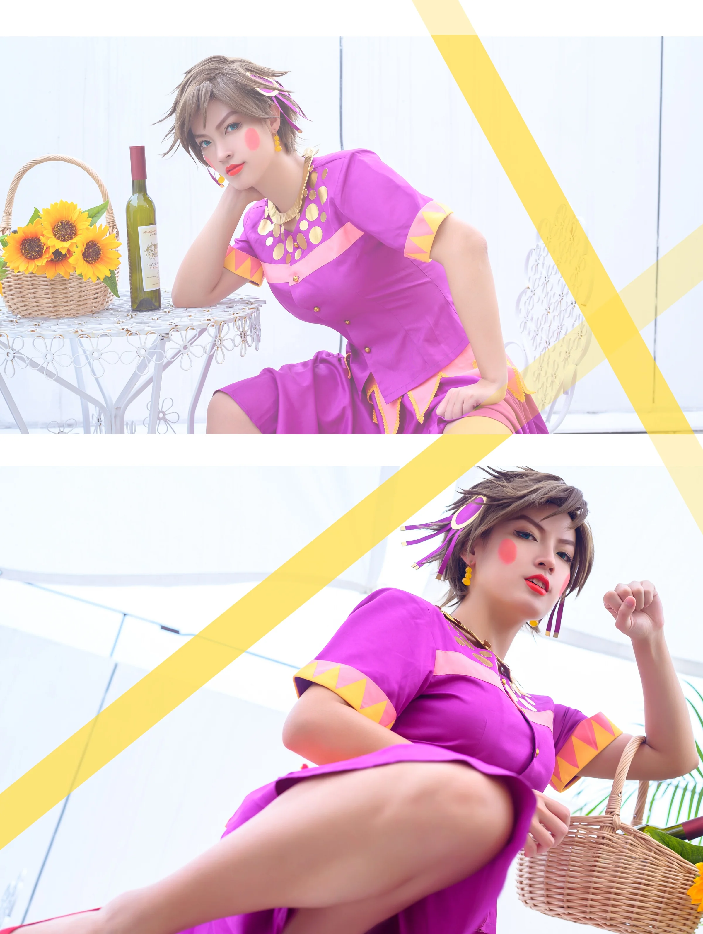 COS写真正片 JOJO的奇妙冒险 战斗潮流 龙舌兰姑娘