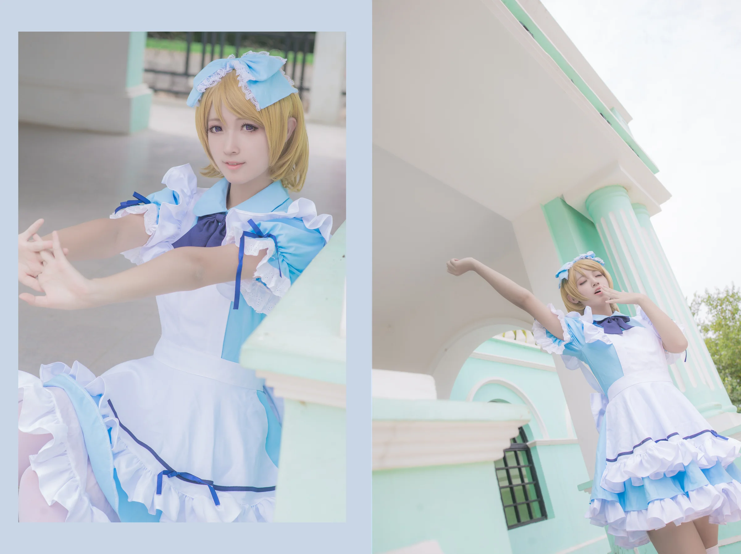 lovelive！花阳爱丽丝同人COS写真