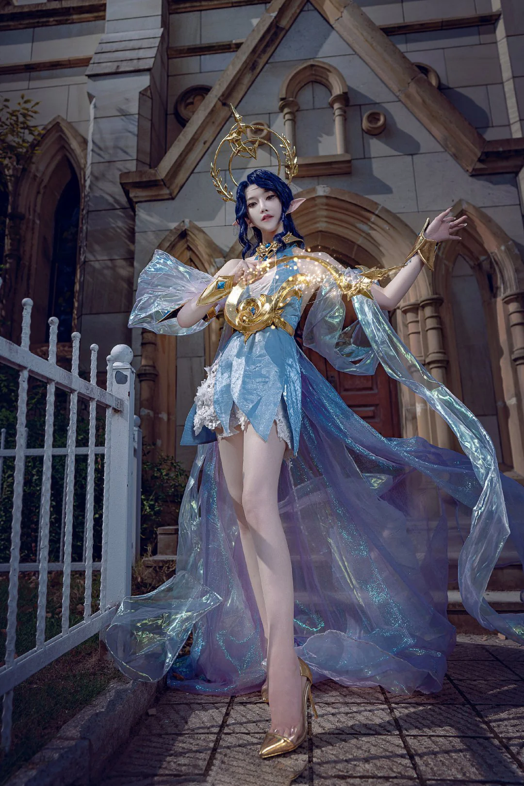 魔灵时代 月光女神COS写真