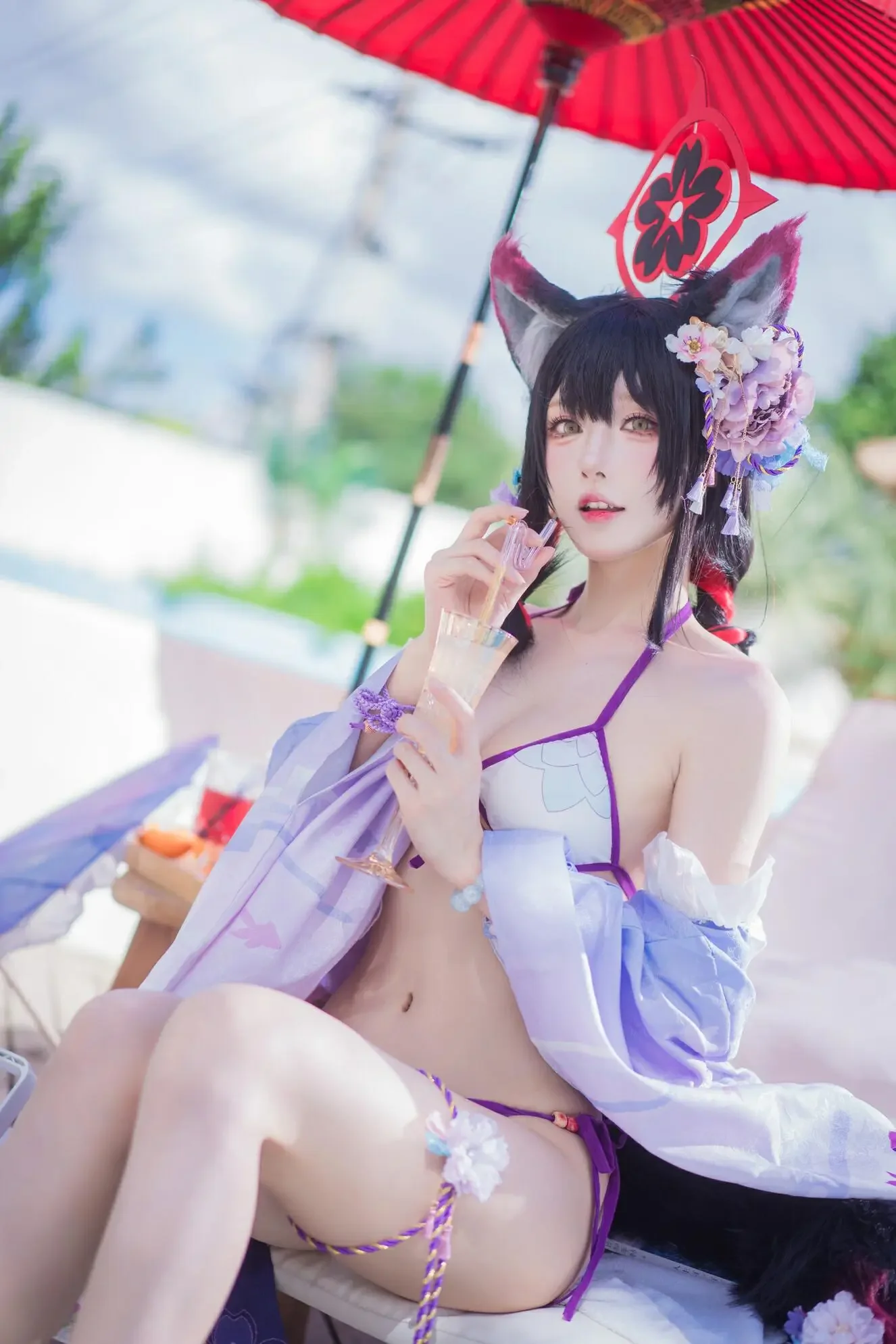 阿包也是兔娘 – 若藻水着｜高清图片集