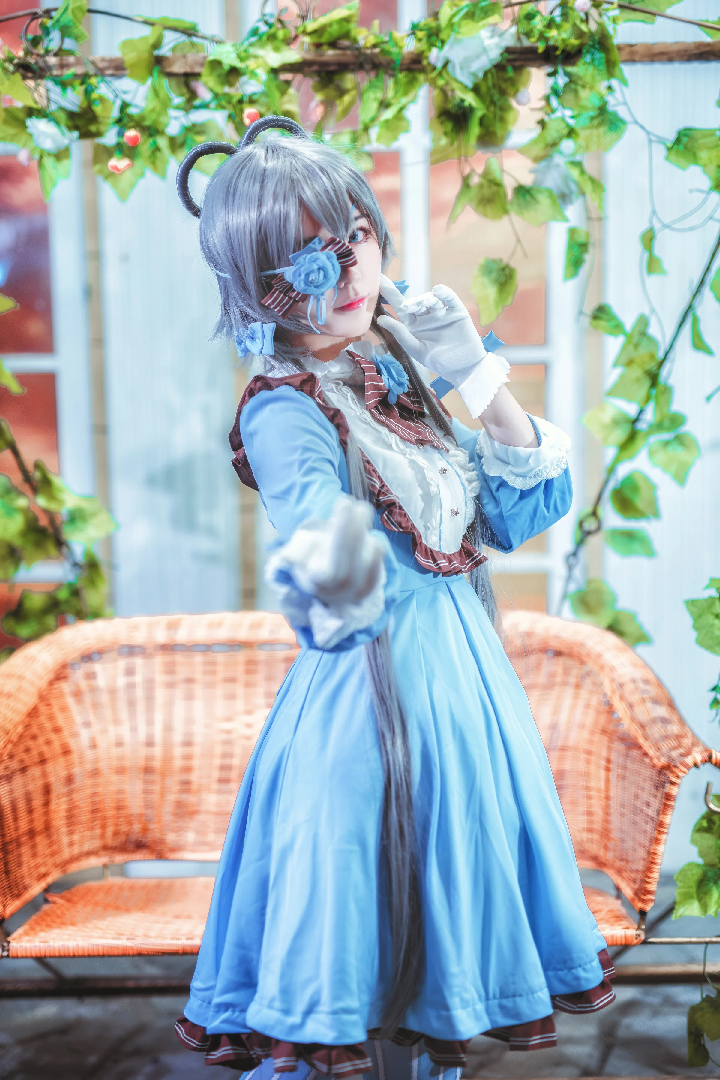 TYA事务所 Vsinger 山茶洛天依COS写真