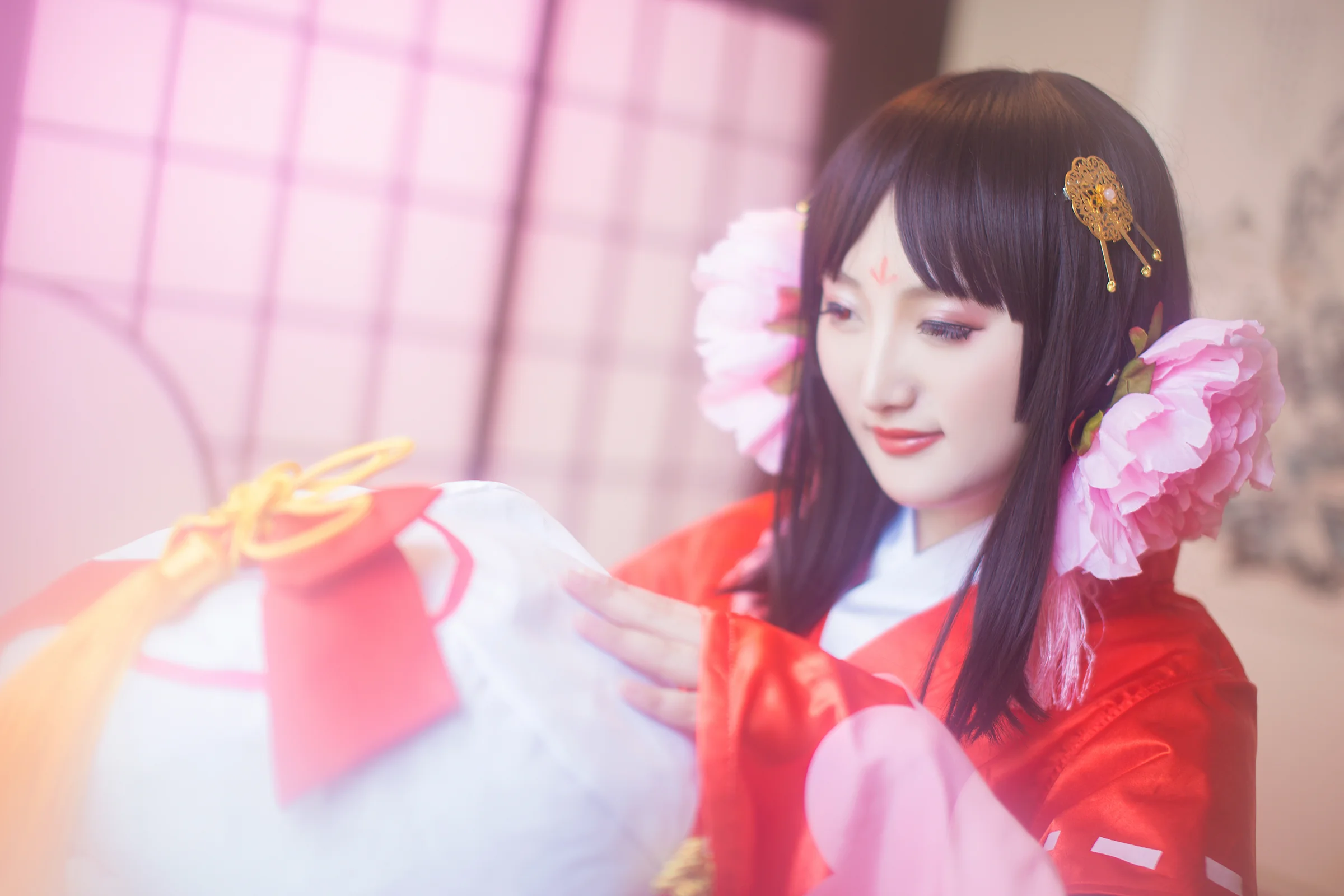 阴阳师樱与桃COS写真