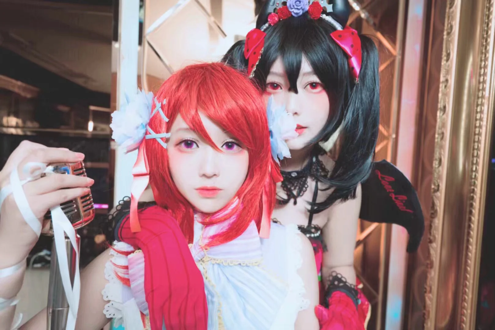 LoveLive西木野真姬&矢泽妮可COS写真