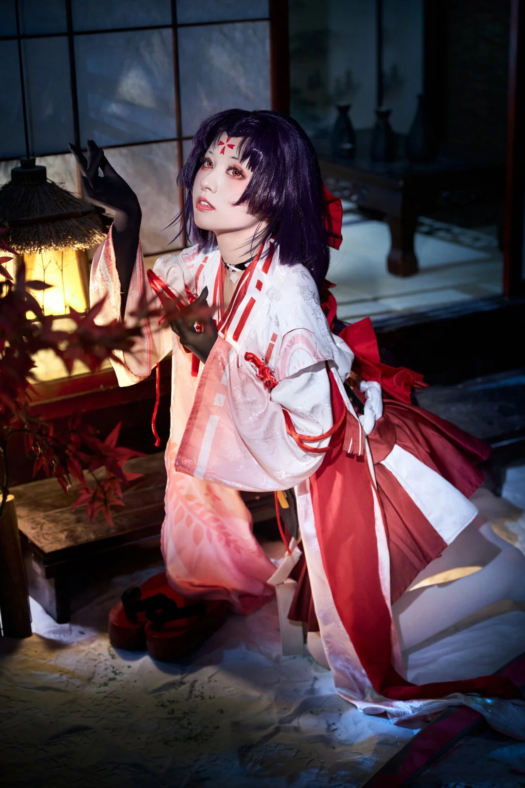 《阴阳师》妖刀姬COS写真