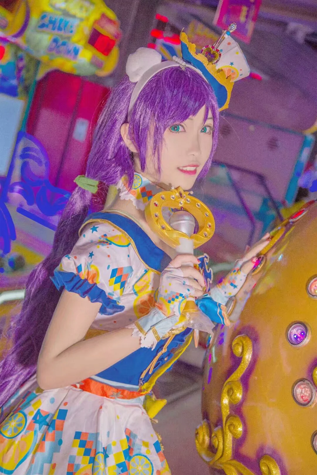 东条希COS写真 来和咱家一起成为偶像吧