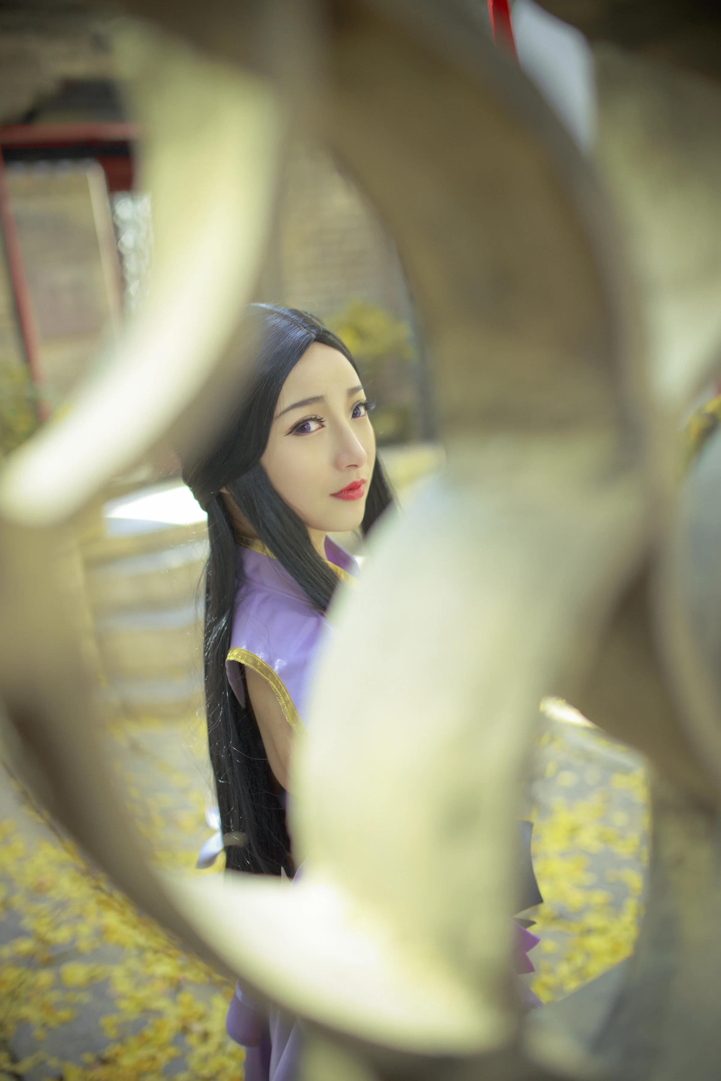 露娜紫霞仙子COS写真