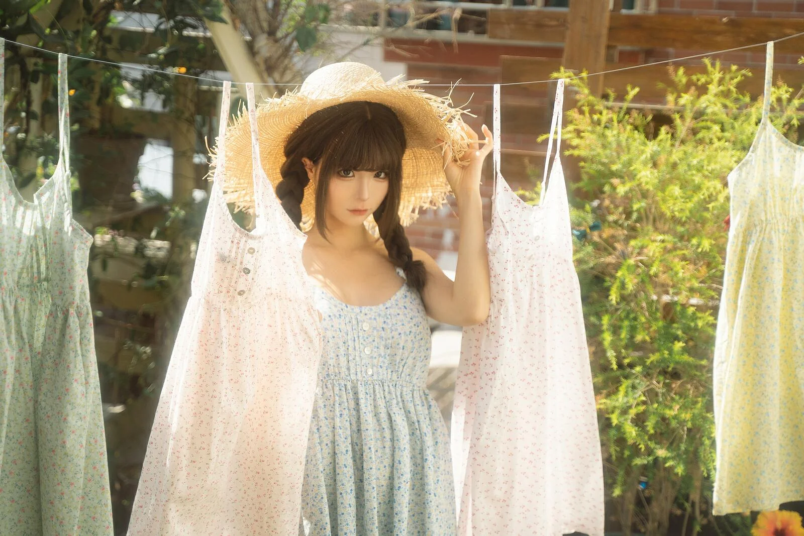 蠢沫沫 – 晾衣服｜高清图片集