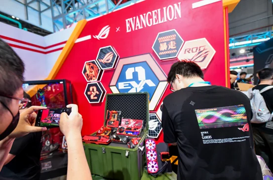 竞化纪元，梦幻联动！ROG×EVA新品发布会登陆BW 2023｜高清图片集