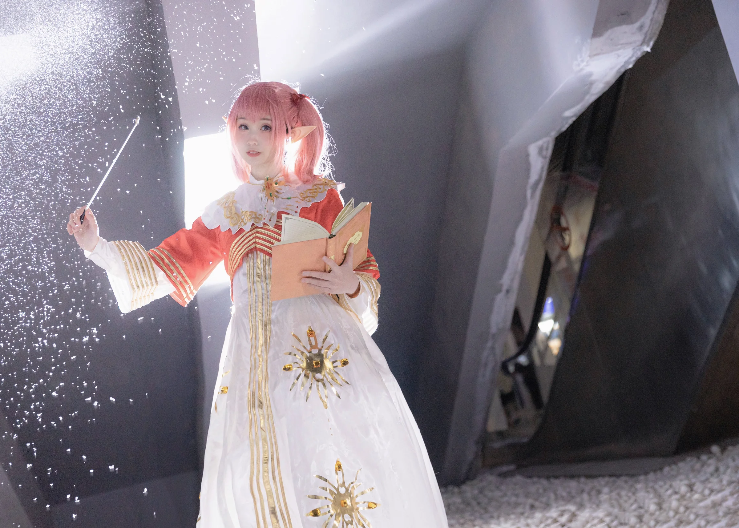 最终幻想14 唱诗班肥肥COS写真