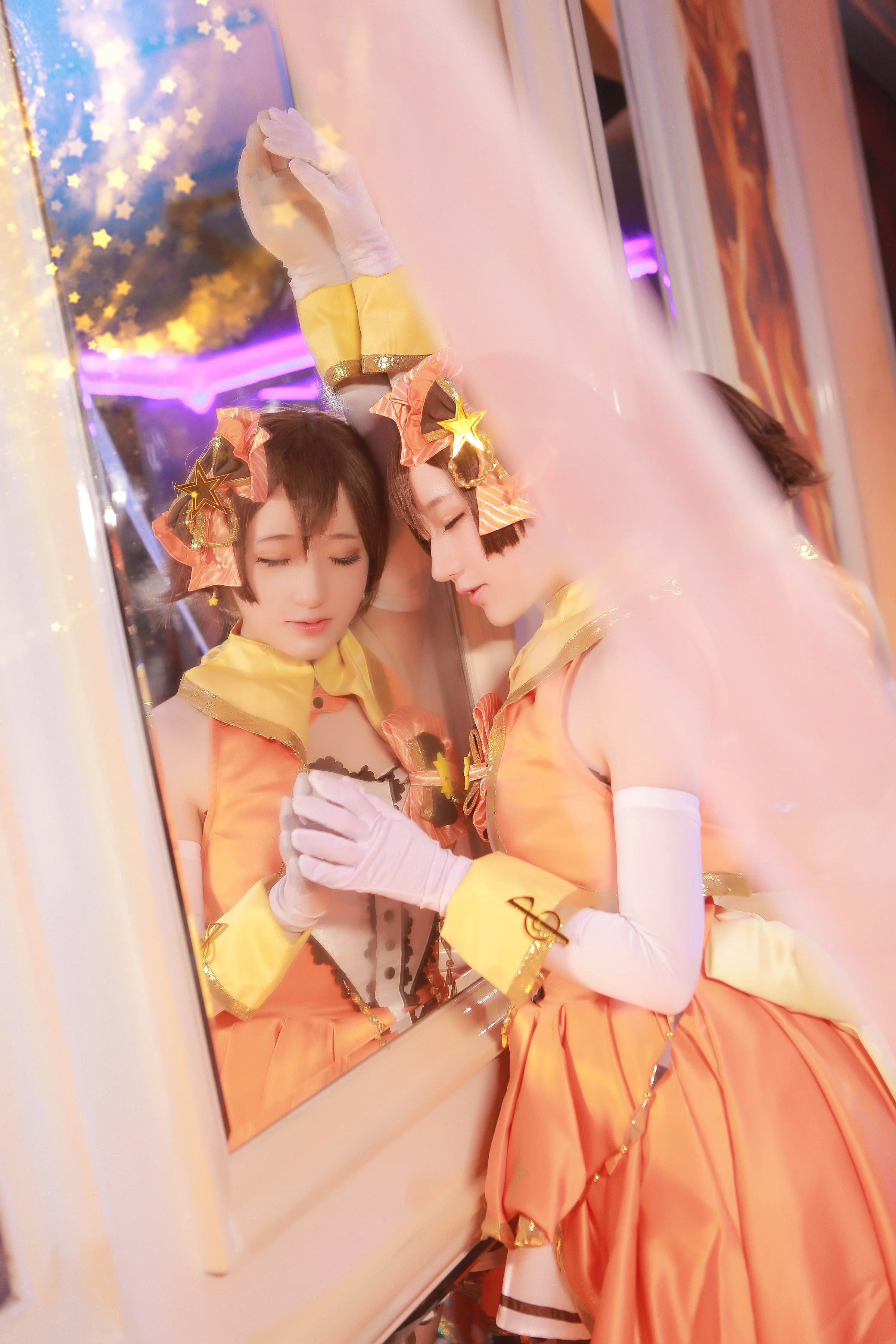 偶像大师灰姑娘女孩本田未央COS写真